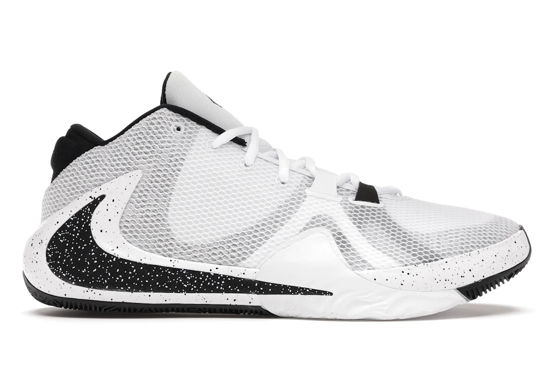 Nike Zoom Freak 1 White Black - 1