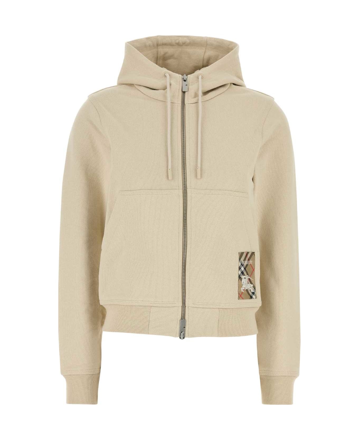 Sand Cotton Sweatshirt - 1
