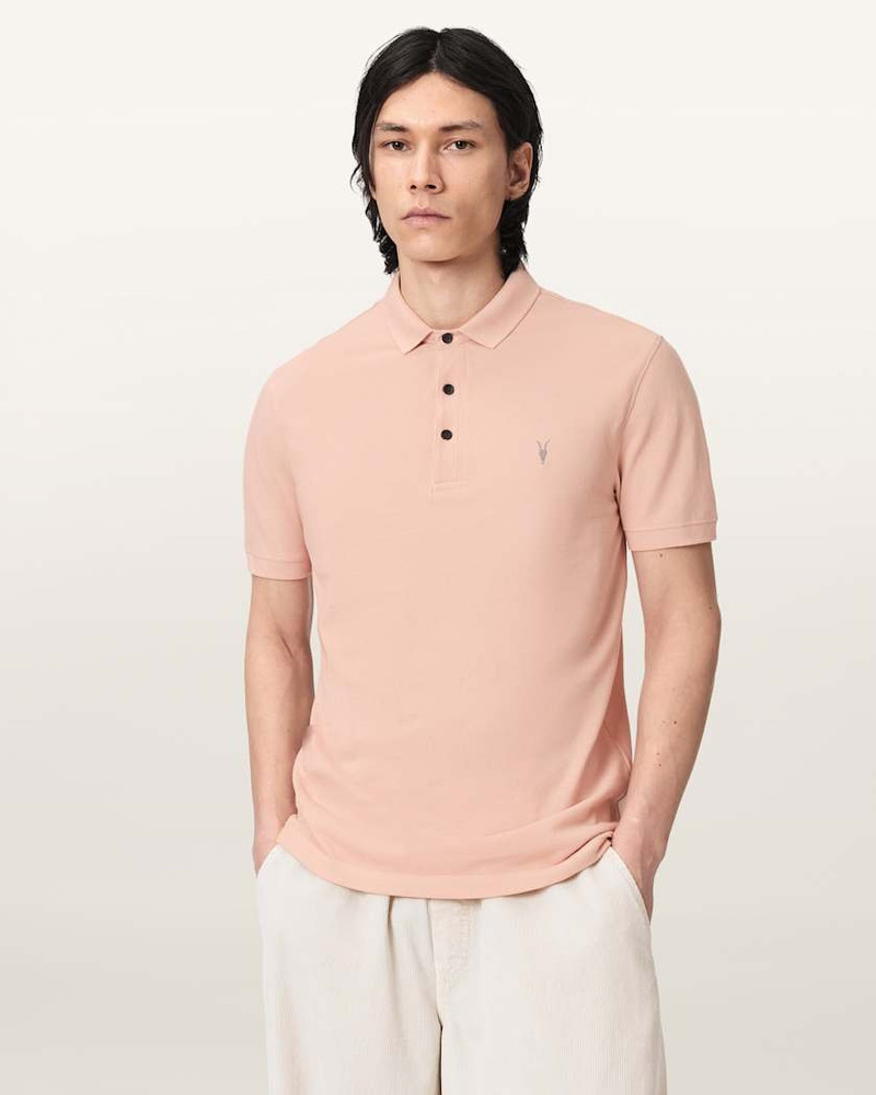 ALLSAINTS REFORM SHORT SLEEVE POLO SHIRT outlook