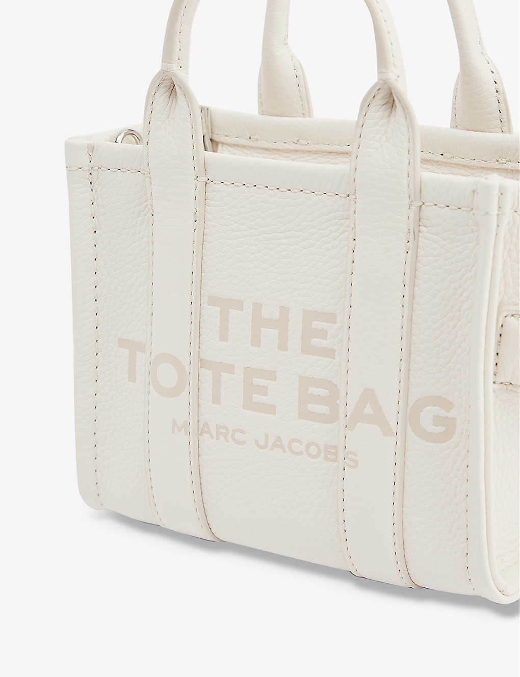 The Tote micro leather tote bag - 2