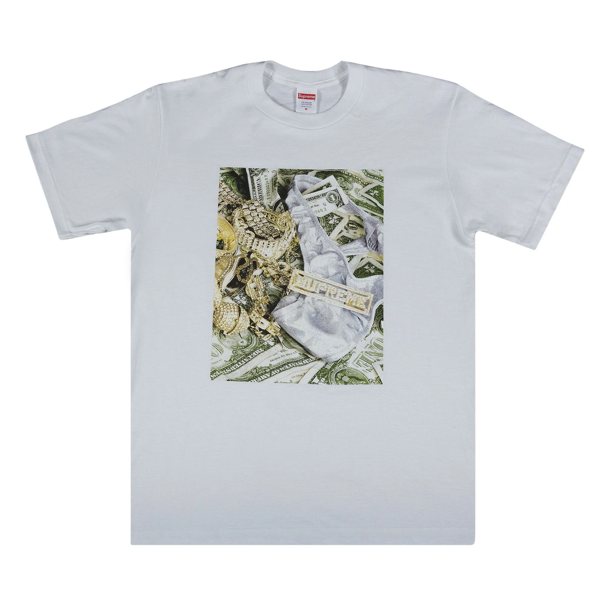 Supreme Bling Tee 'White' - 1