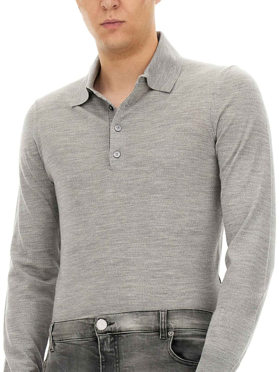 Tom Ford Men Merino Wool Sweater - 2