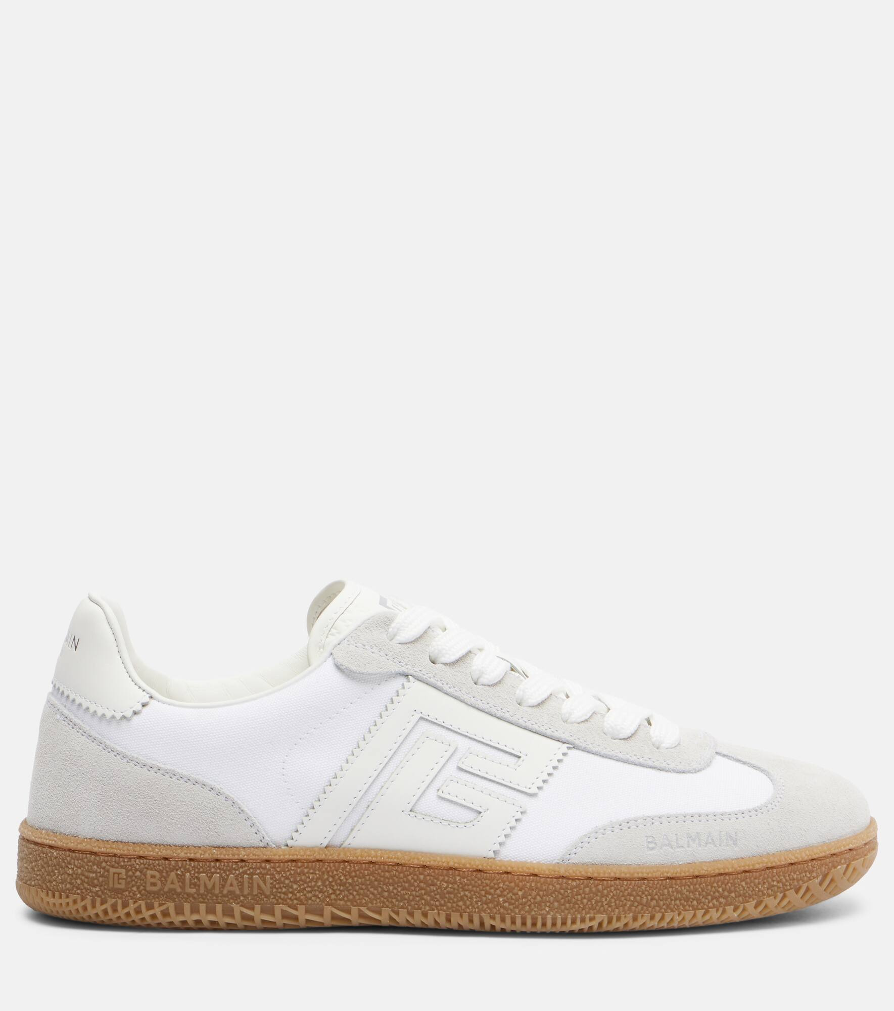 Balmain Swan suede sneakers - 4
