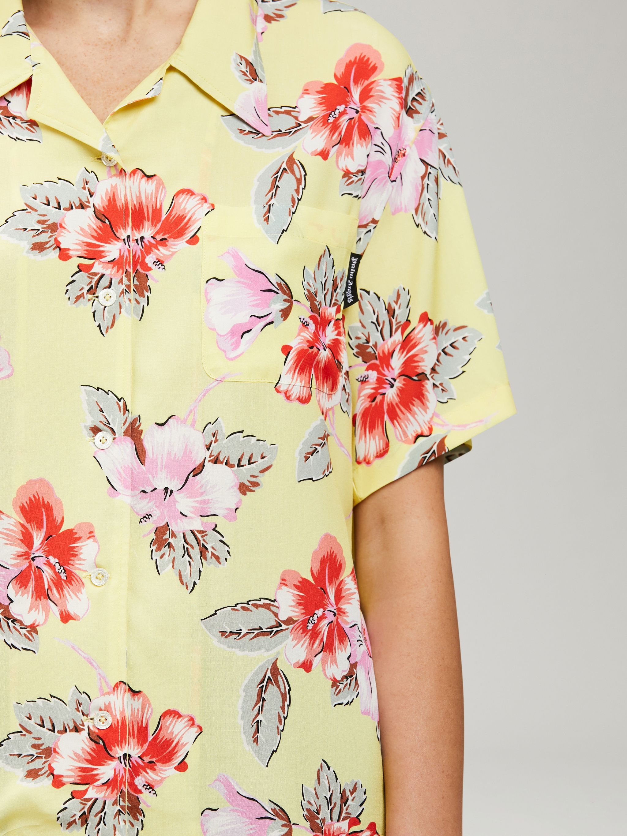 HIBISCUS BOWLING SHIRT - 6