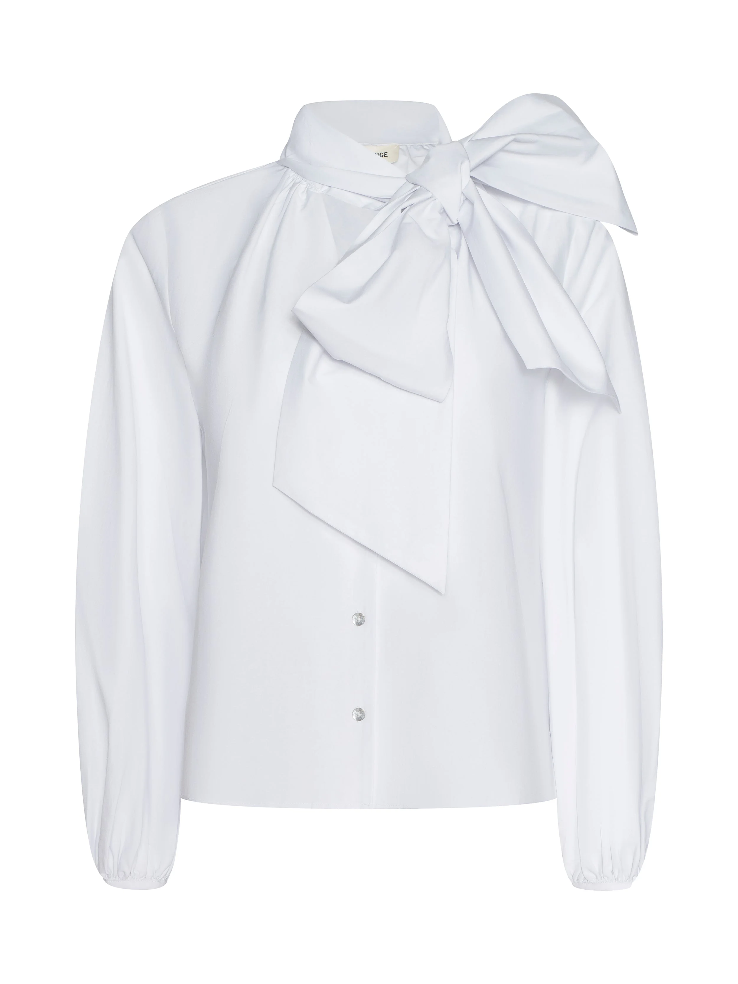 Deon Tie-Neck Blouse - 1