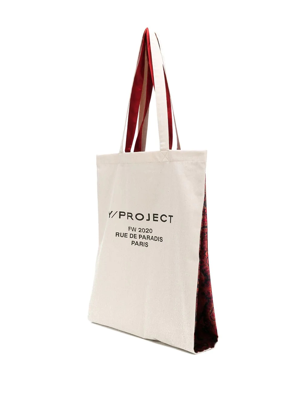 logo print tote bag - 3