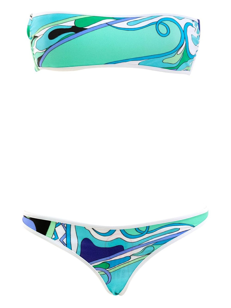 PUCCI orchidee-print bikini outlook