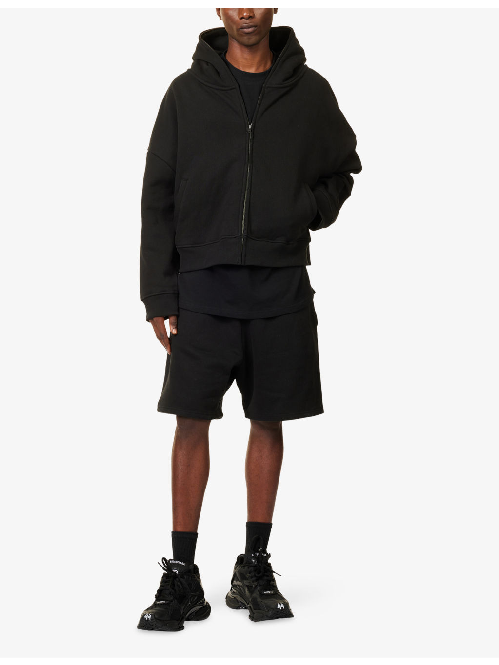Eternal Dropped-Shoulder Cotton Hoody - 2