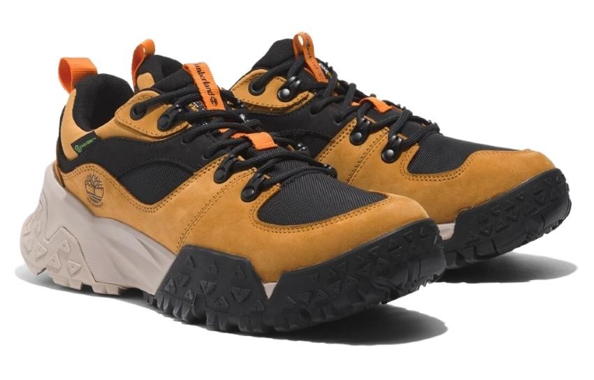 Timberland Motion Scramble Low LaceUp Waterproof Hikers 'Wheat Nubuck' A6A14754 - 3