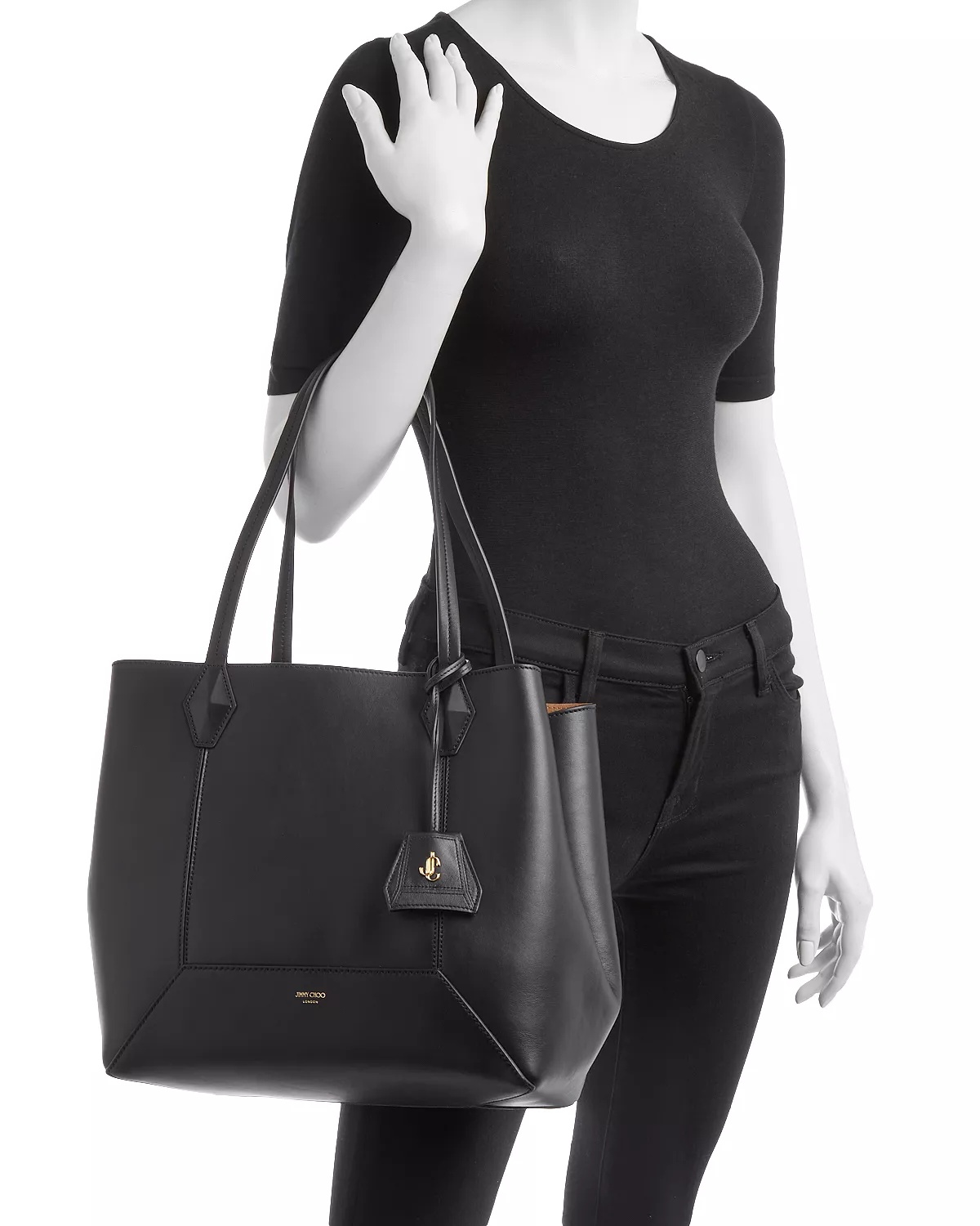 Diamond Leather Tote - 2