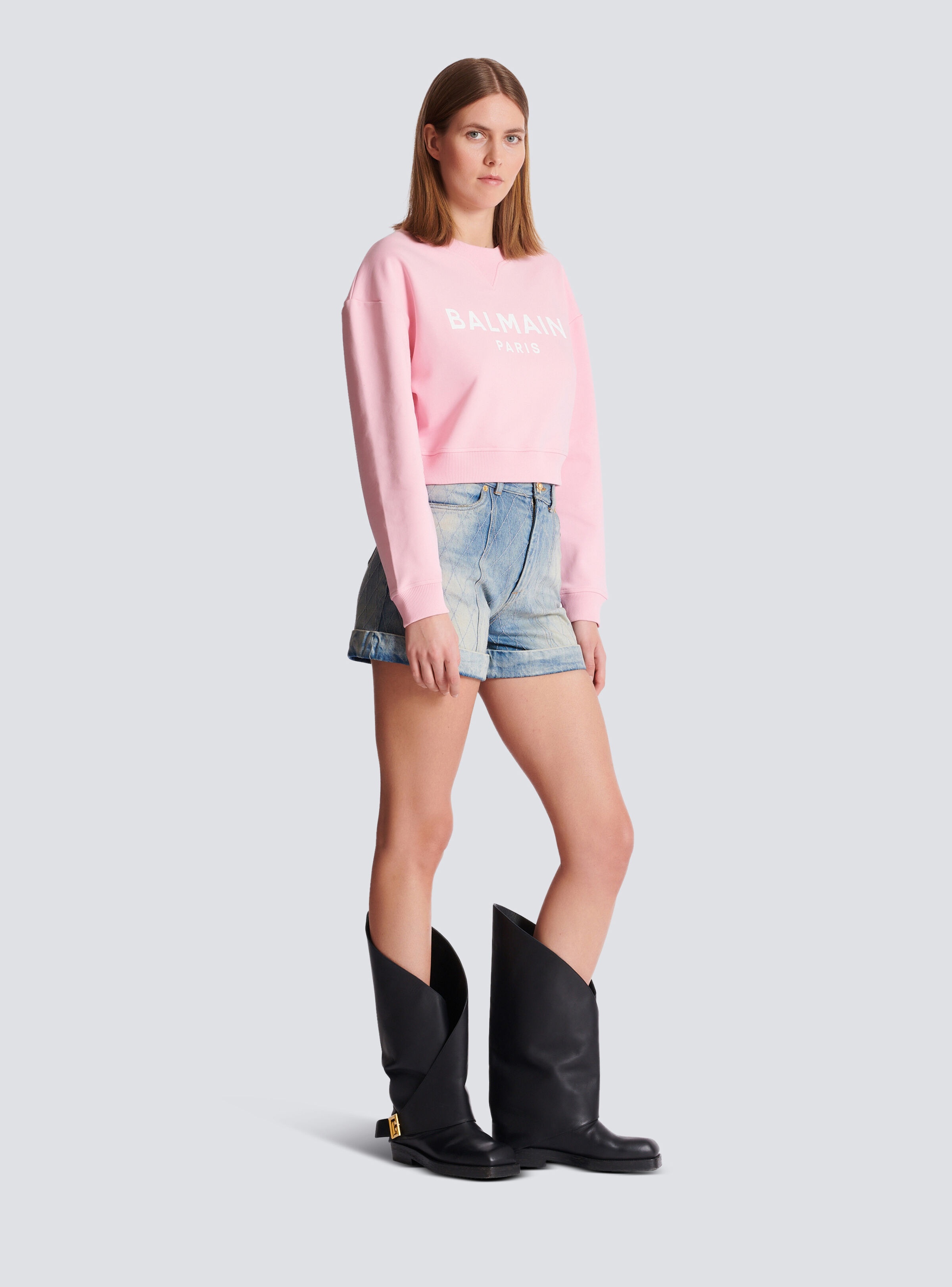 Printed Balmain Paris sweatshirt - 3
