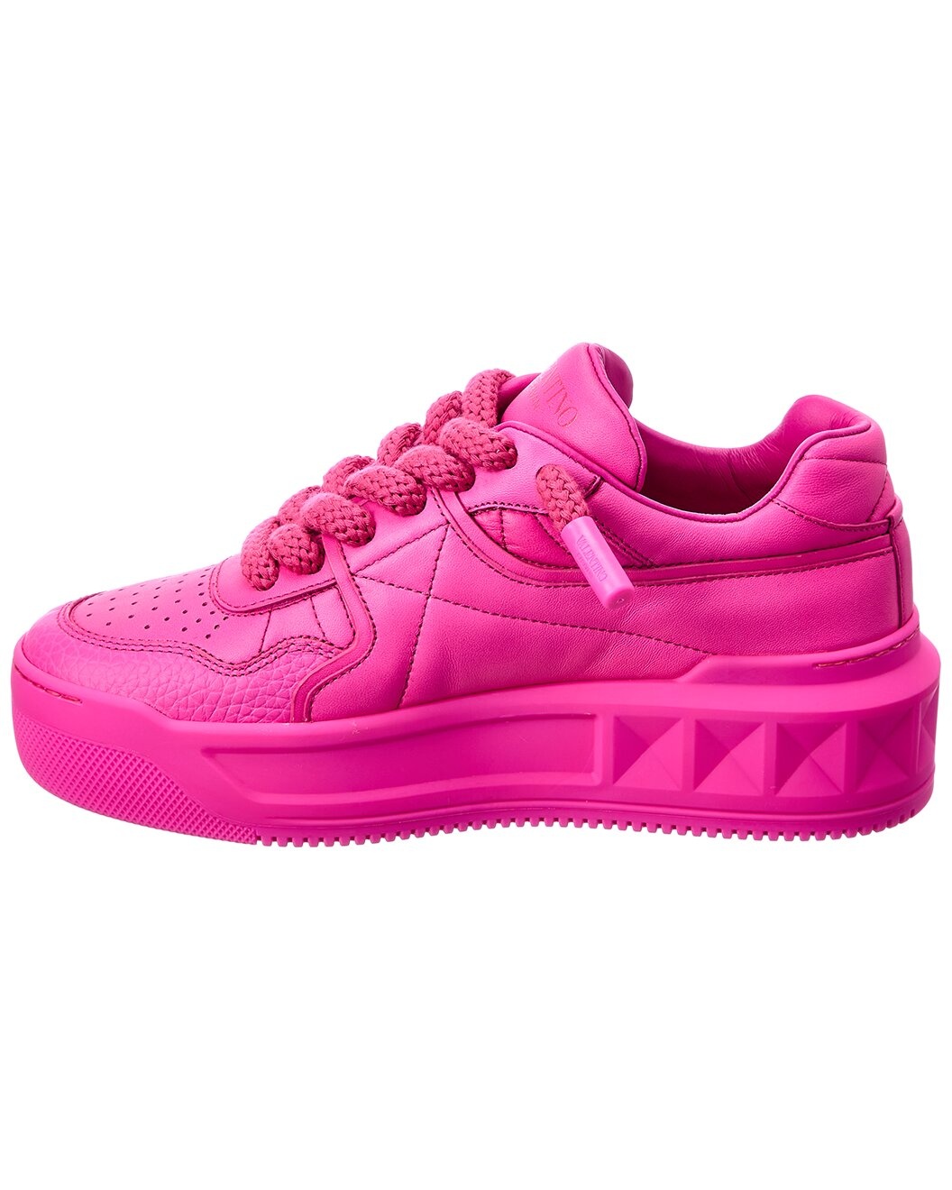 Valentino Roman Stud Leather Sneaker - 2