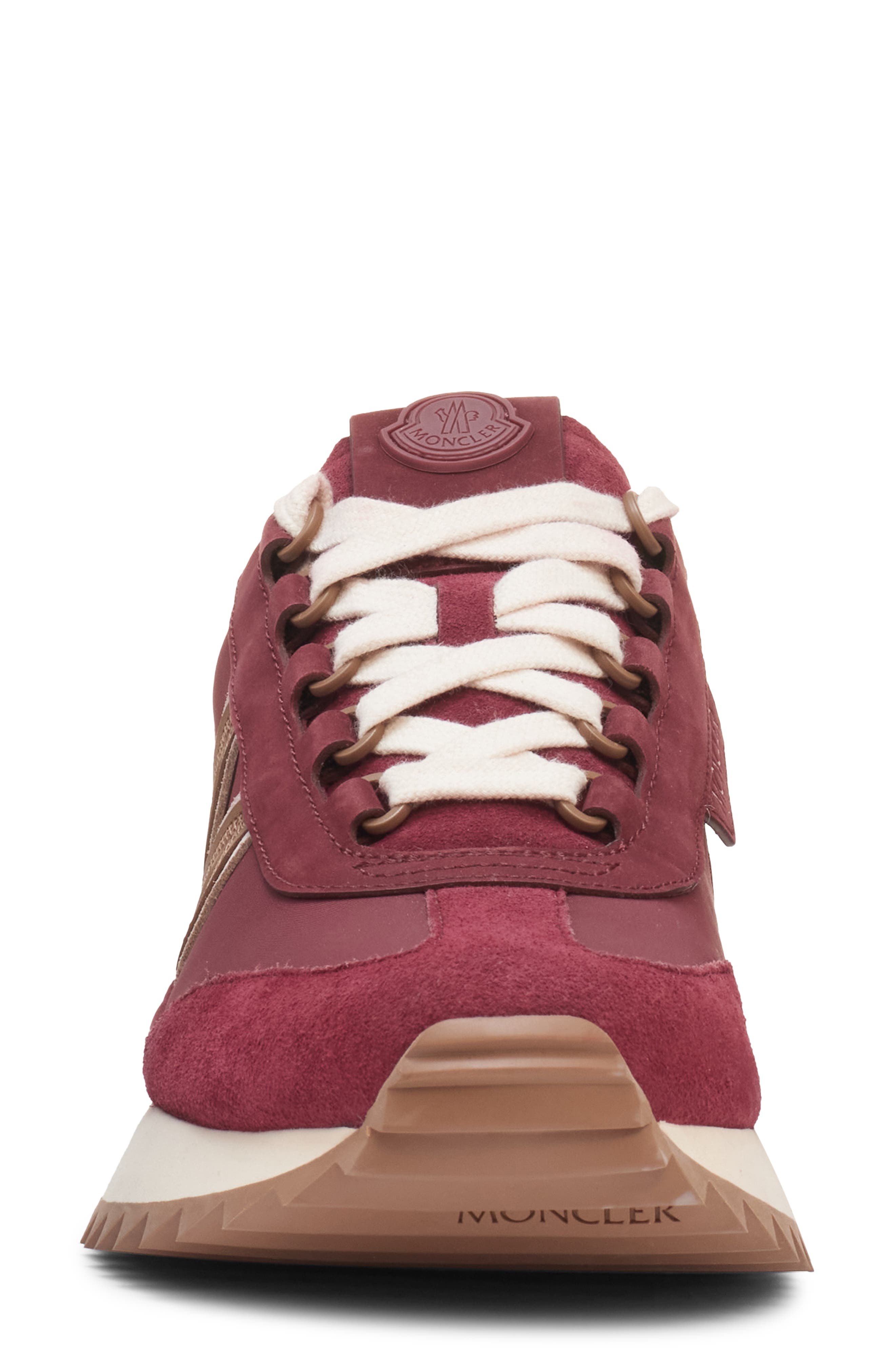 Moncler Pacey 2 Low Top Sneaker in Chocolate Truffle at Nordstrom - 4