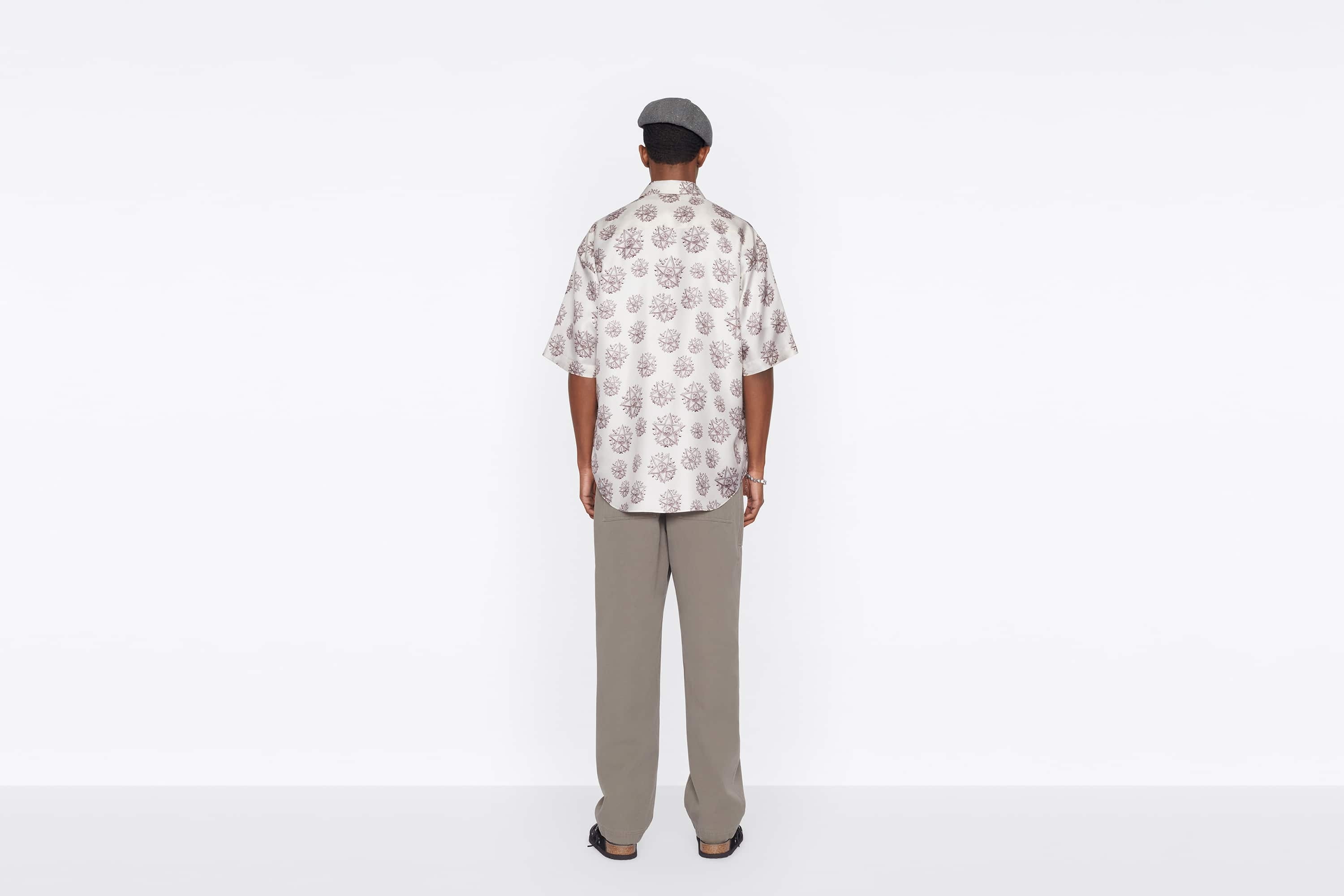 Cargo Pants with 'CD' Buckle Belt - 6