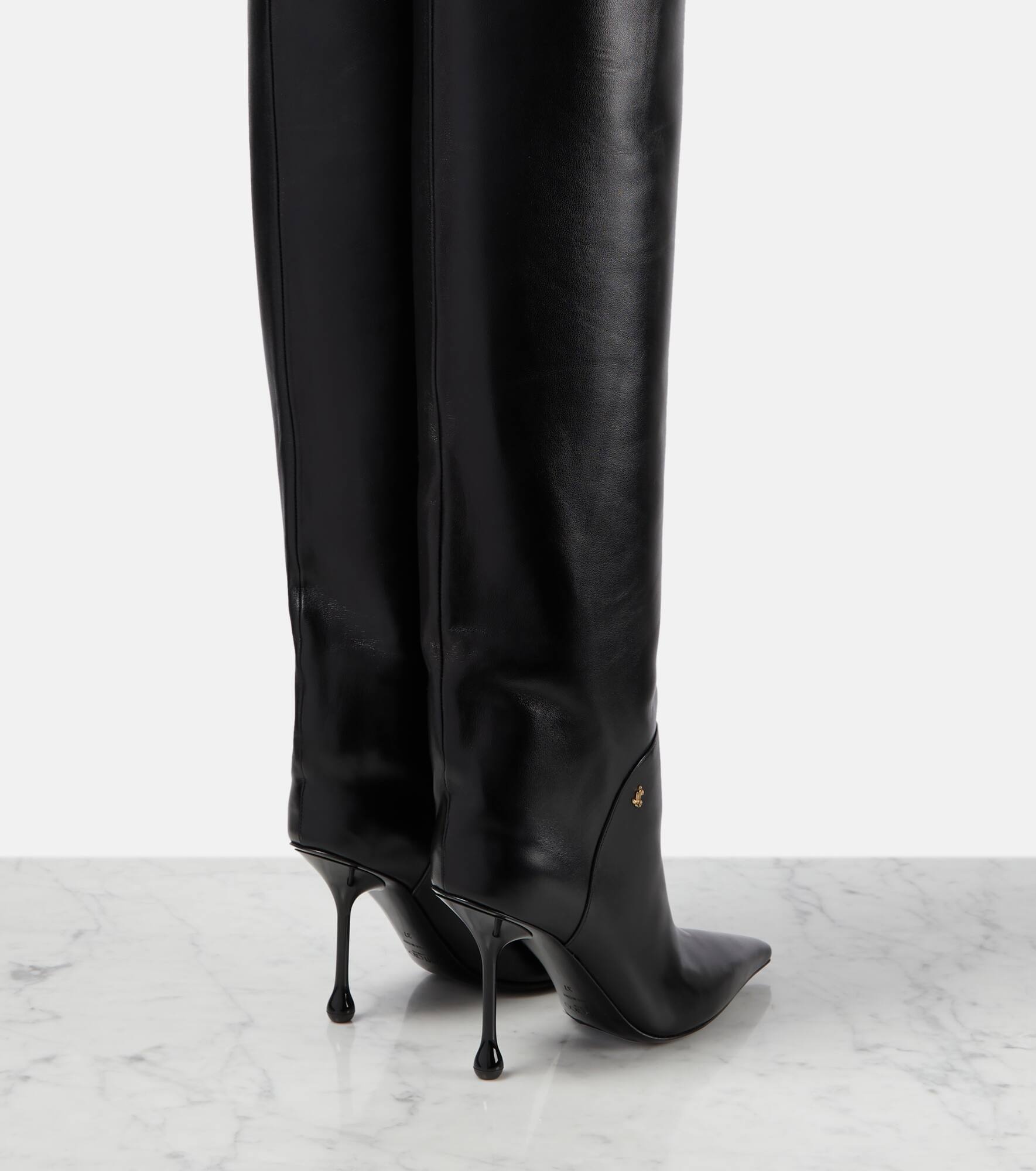 Cycas 95 leather over-the-knee boots - 3