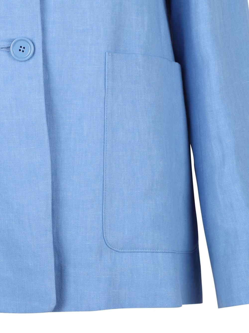 linen blazer - 4