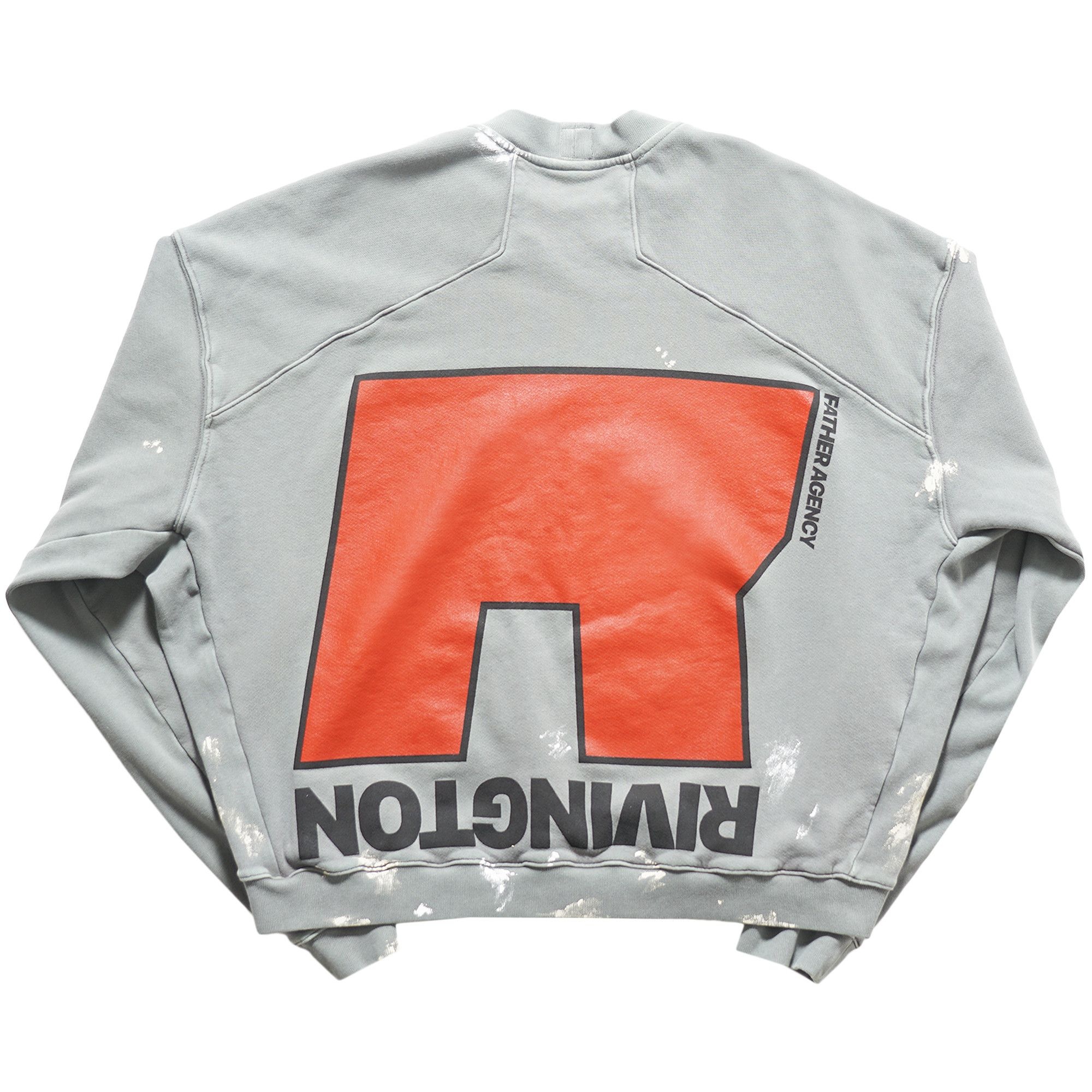 RIVINGTON roi Rebis Love Stuff Crewneck 'Grey' - 2