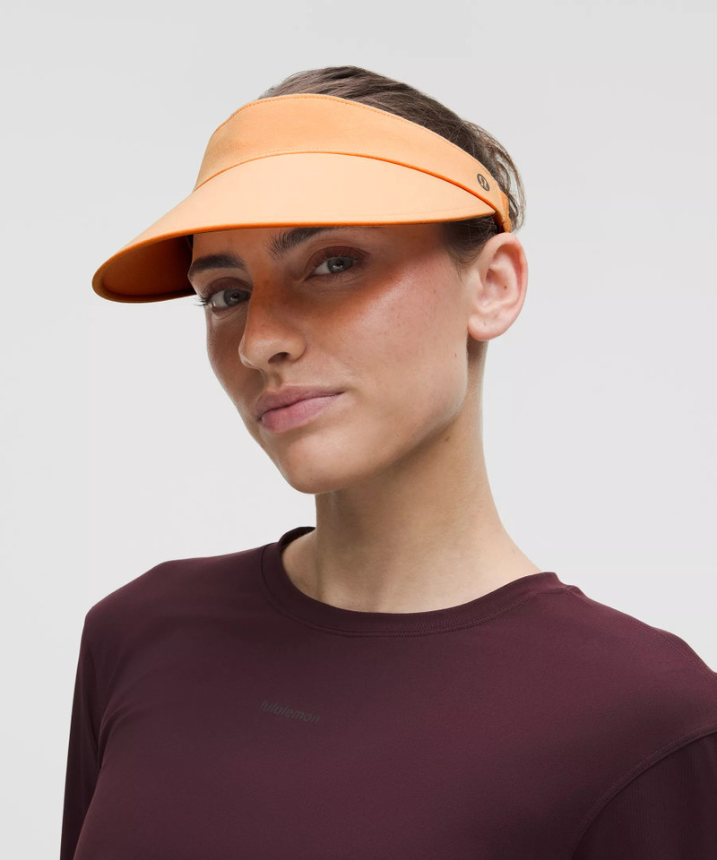 lululemon Women's Fast Paced Wide Band Running Visor outlook