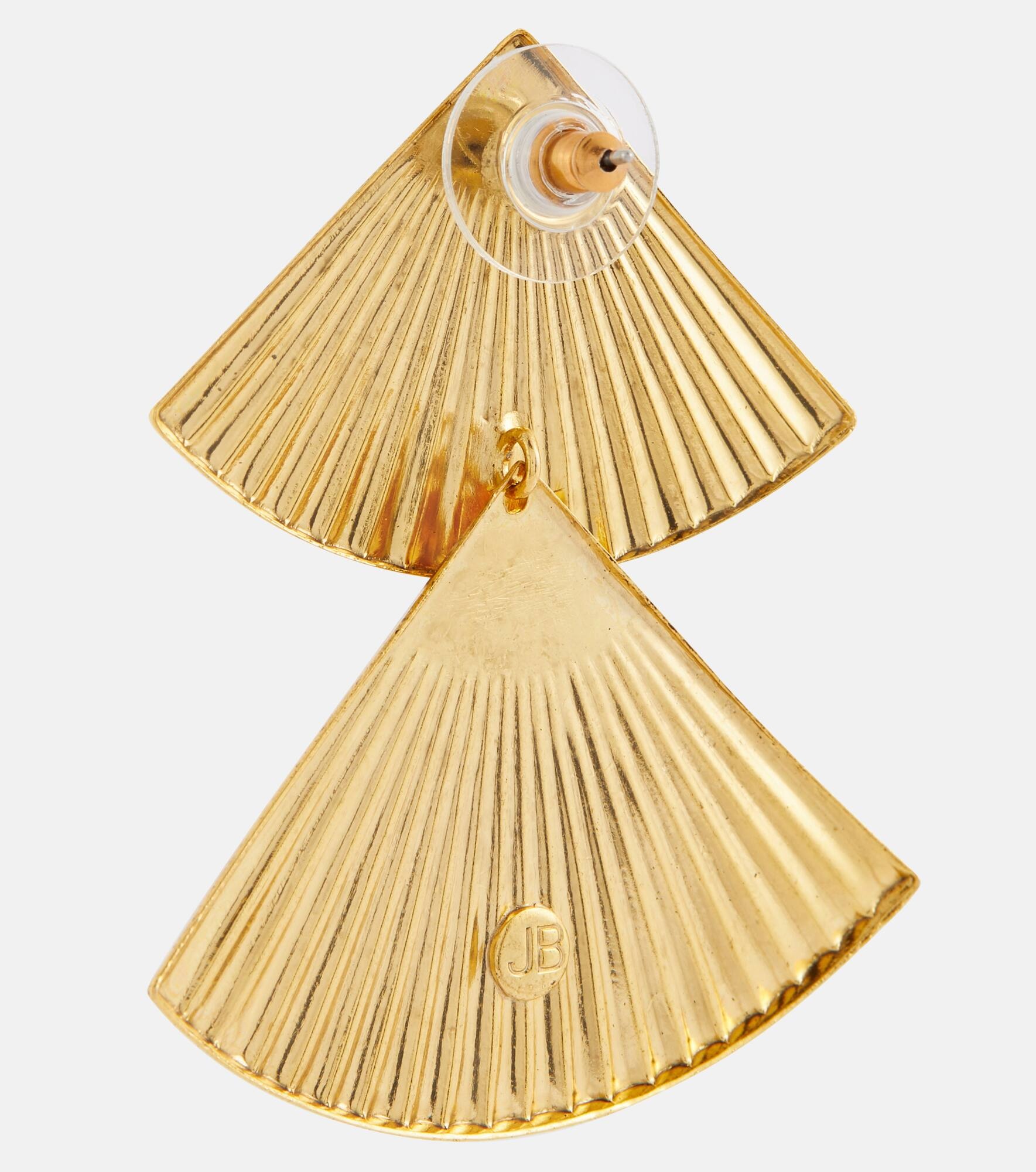 Vanna gold-plated earrings - 5