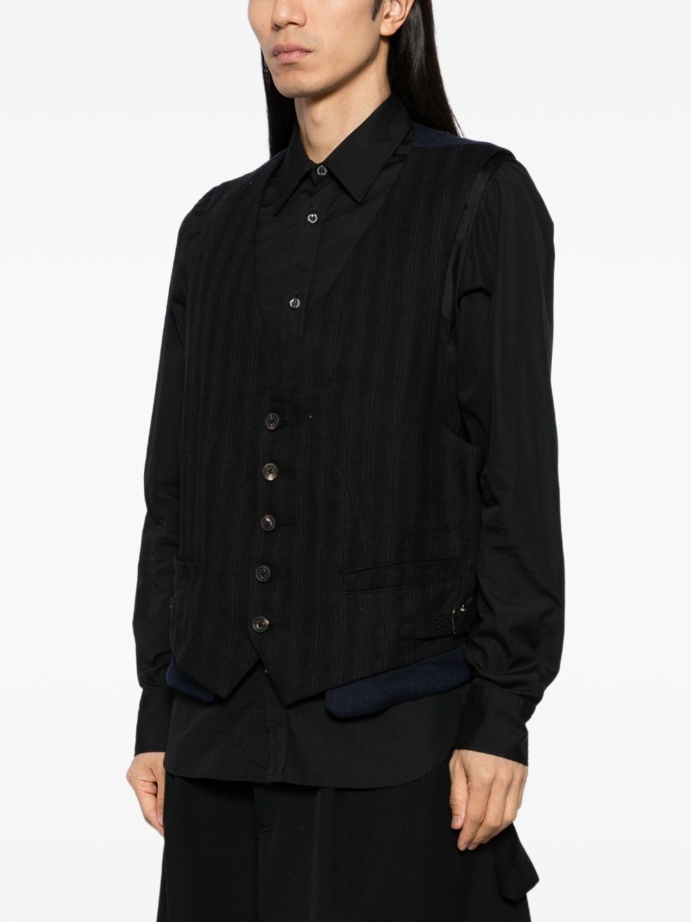 striped waistcoat - 3