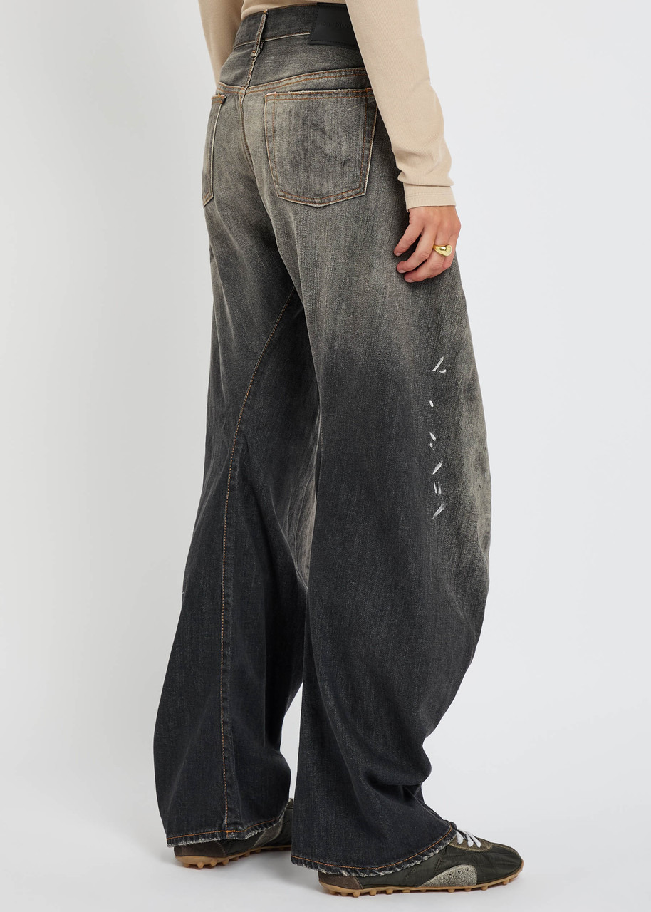 Acne Studios 2006F Distressed Wide-leg Jeans - 3