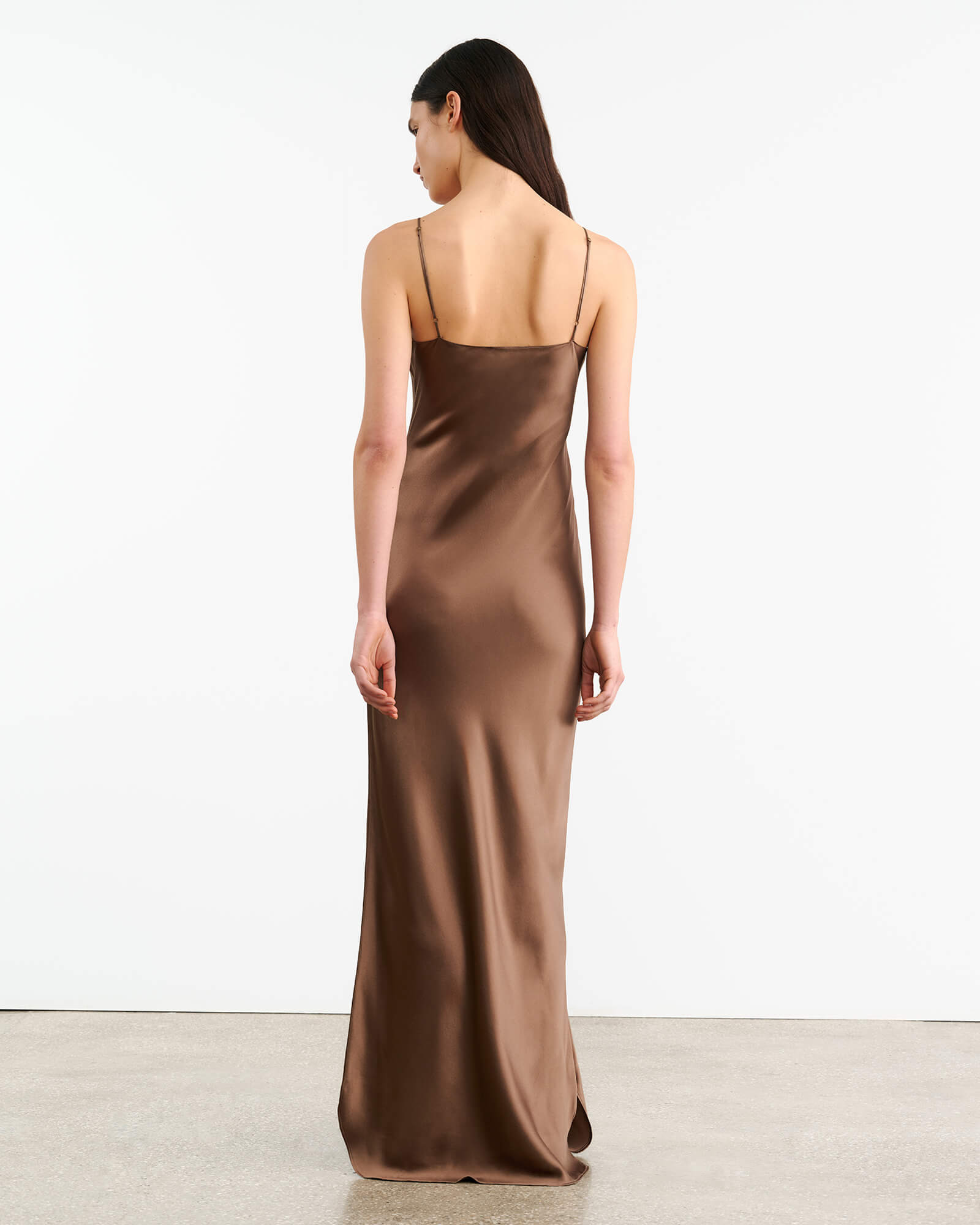 CAMI SILK GOWN - 5