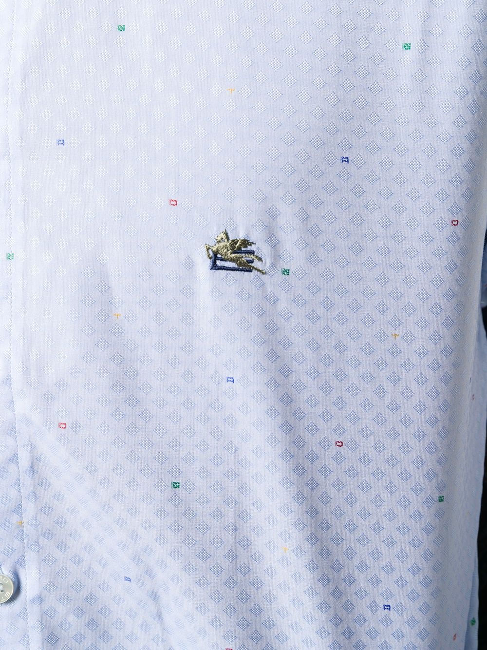 embroidered cotton shirt - 5