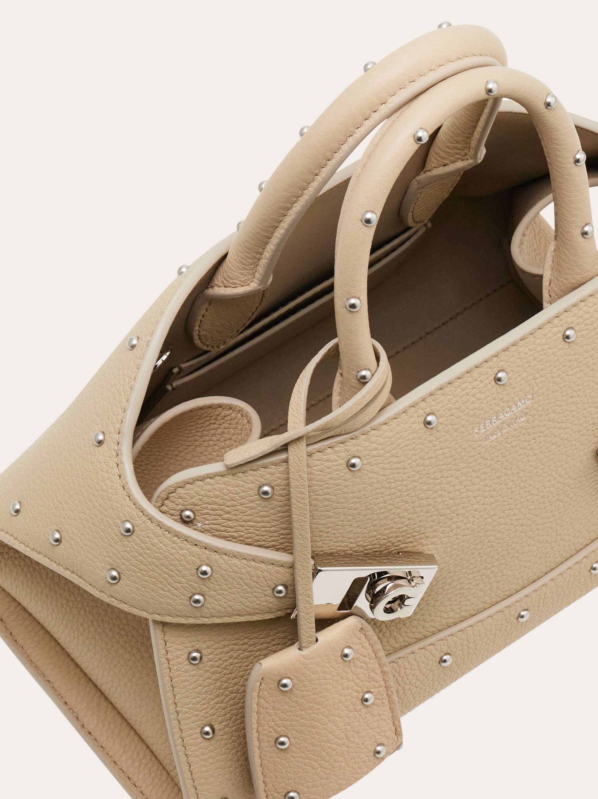 Hug handbag with studs (XS) - 6