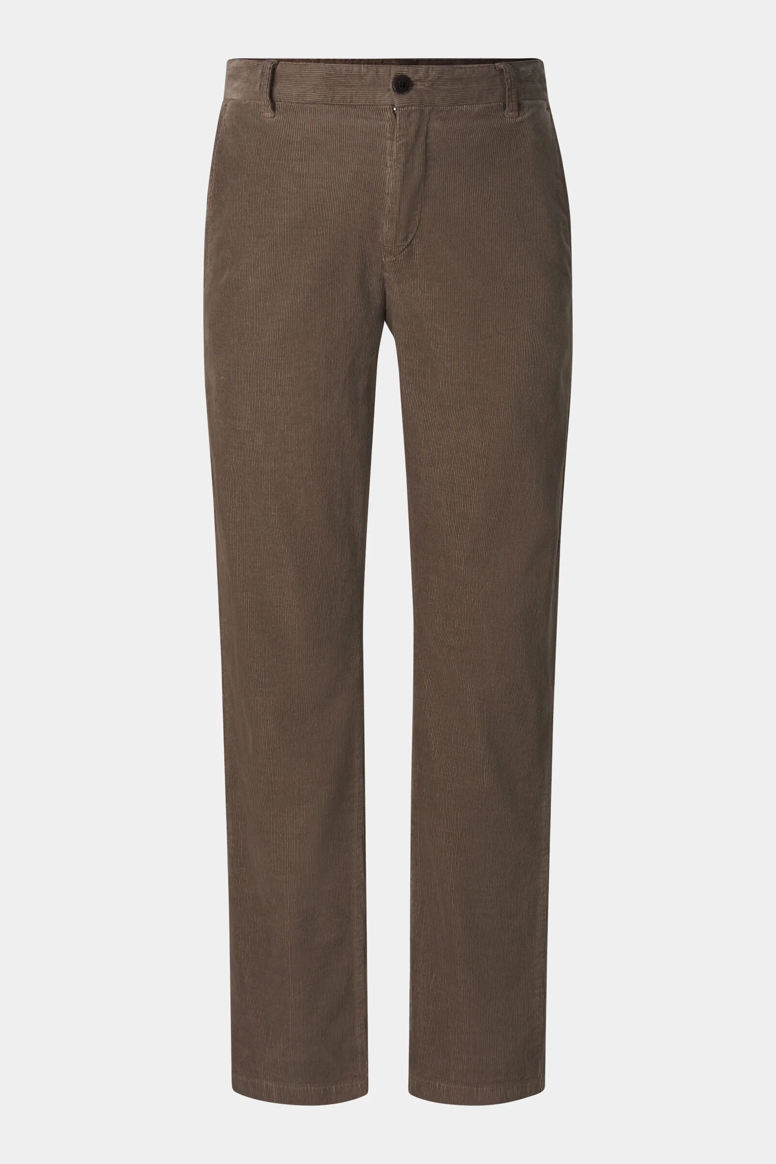 Riley Casual Corduroy Pants in Brown - 1