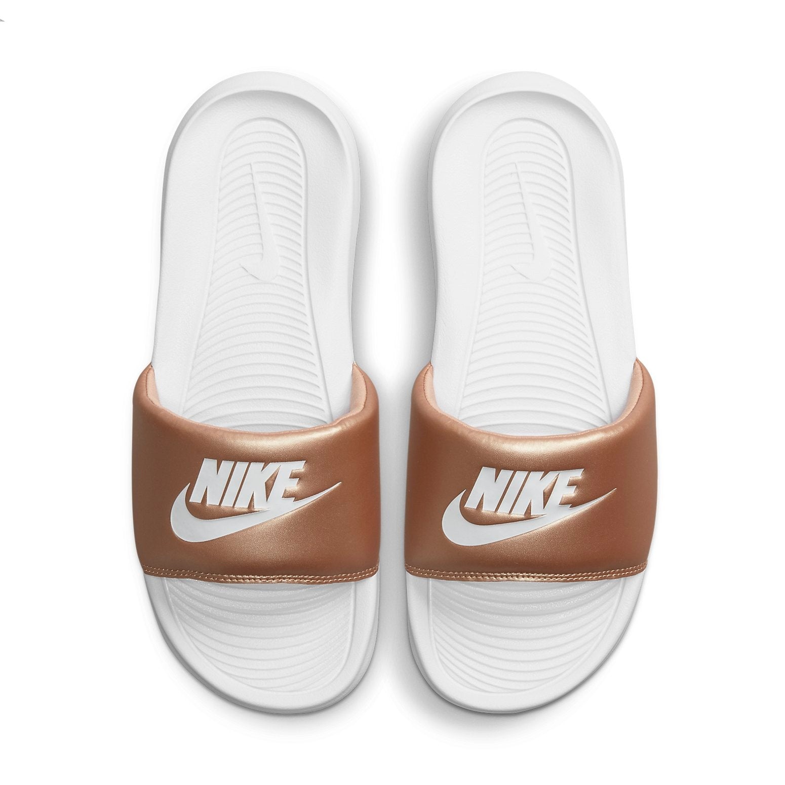 (WMNS) Nike Victori One Slide 'Metallic Red Bronze' CN9677-900 - 3