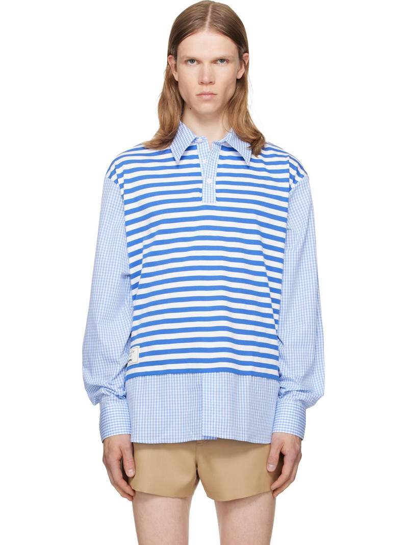 Blue Merge Shirt 1