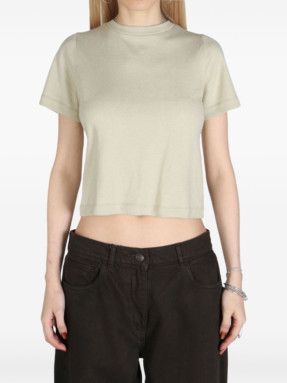cropped t-shirt - 3
