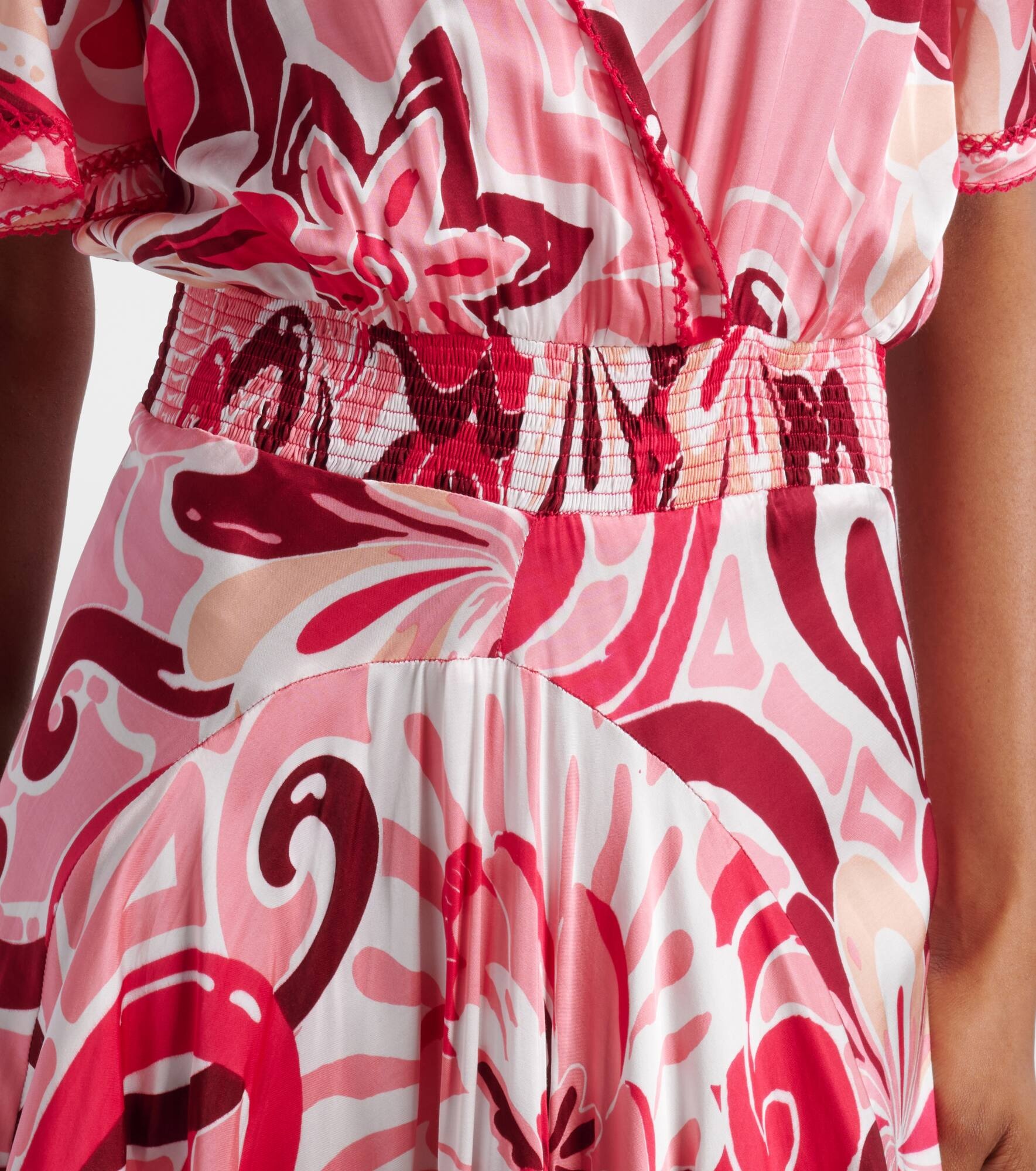Mabelle satin maxi dress - 5