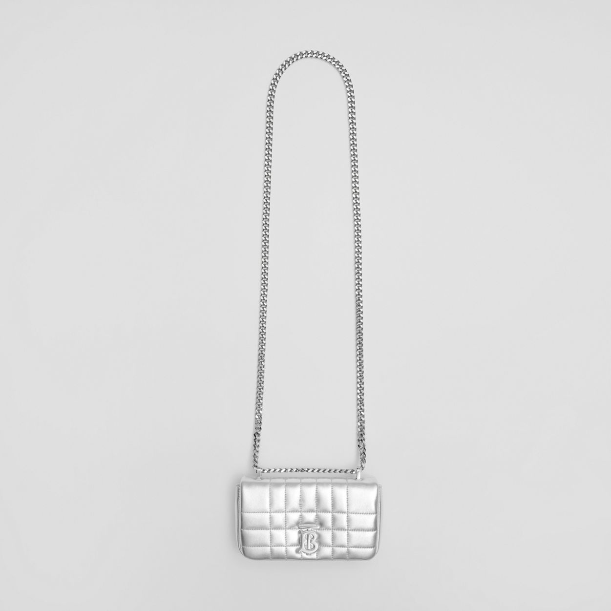 Quilted Metallic Leather Mini Lola Bag - 4