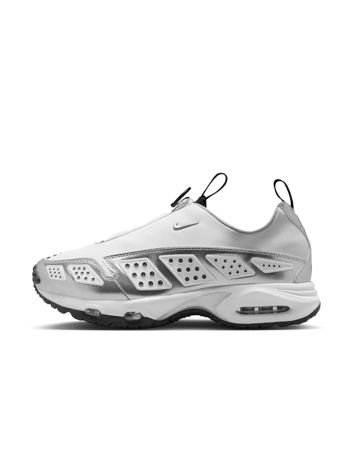 Air Max SNDR "White/Metallic Silver/Black" Women's Shoe - 3