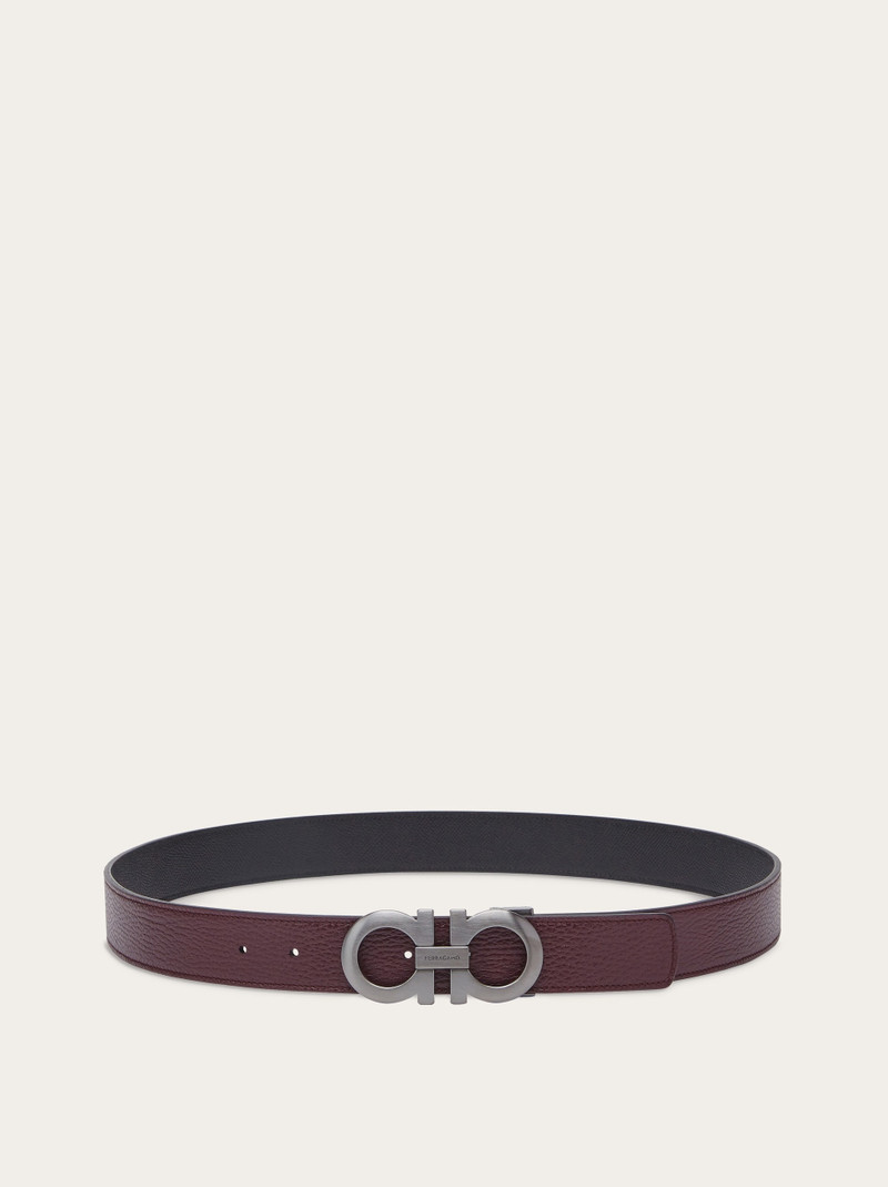 Reversible and adjustable Gancini belt 3