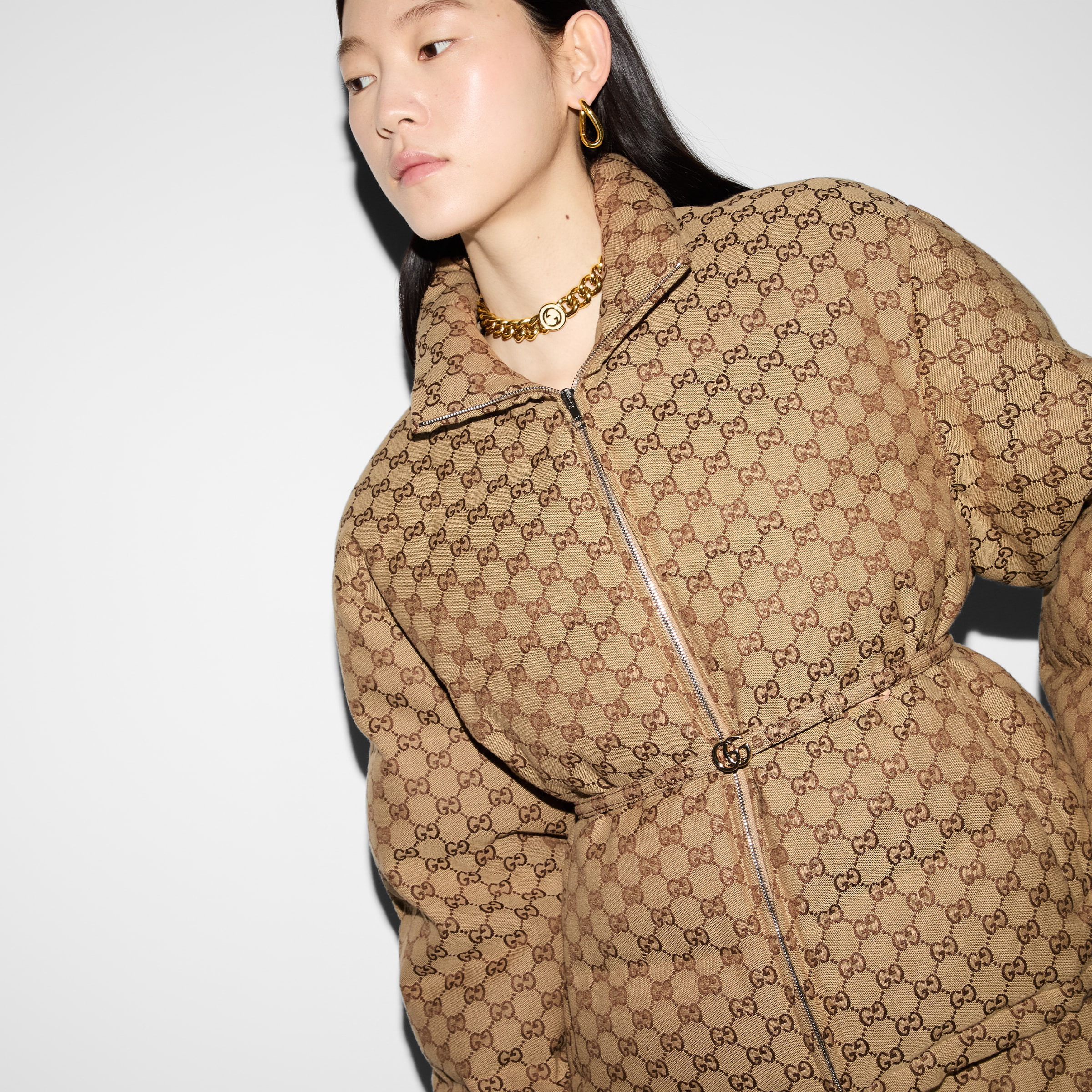 GG canvas bomber jacket - 5