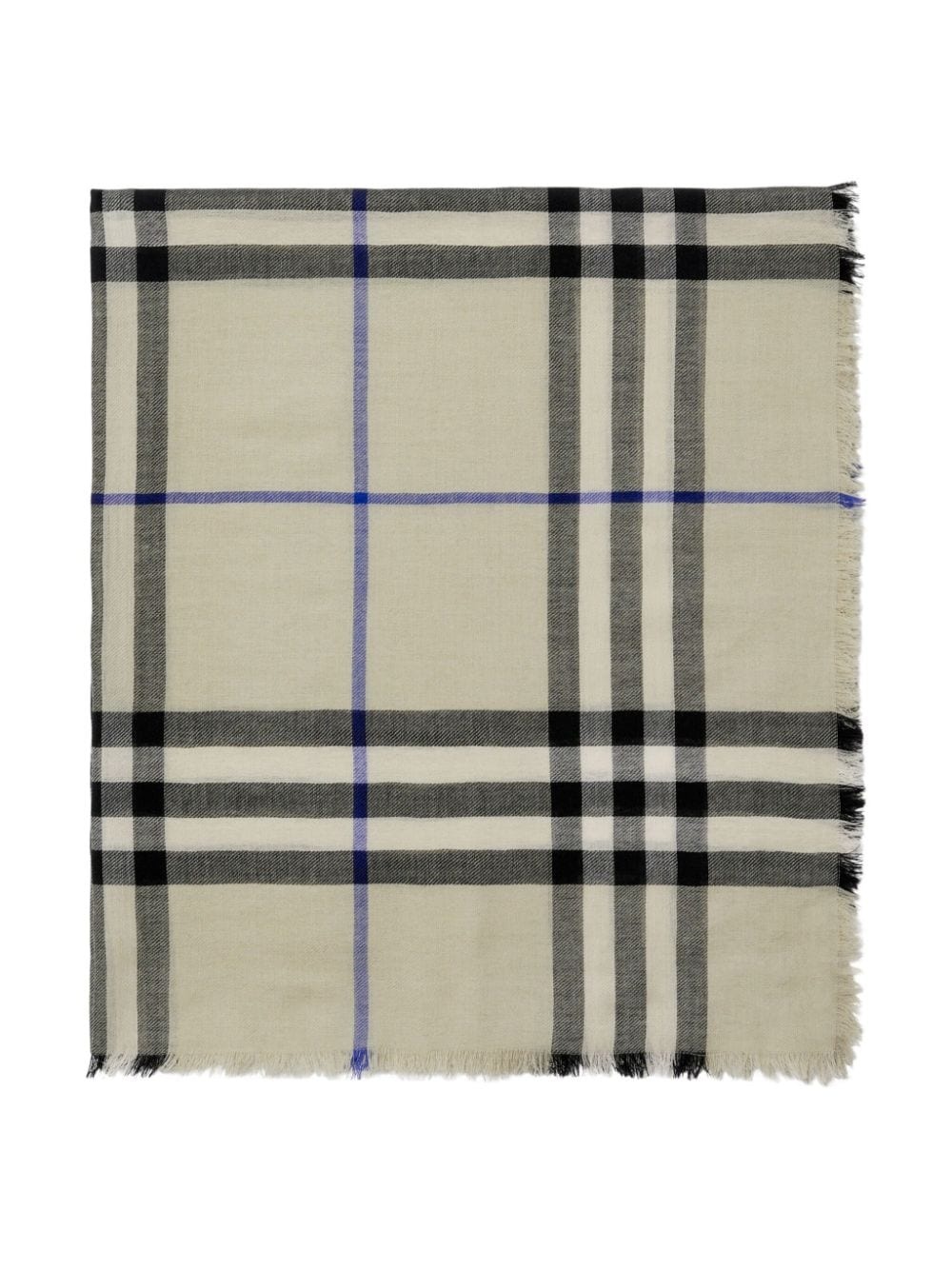 Vintage Check wool scarf - 3