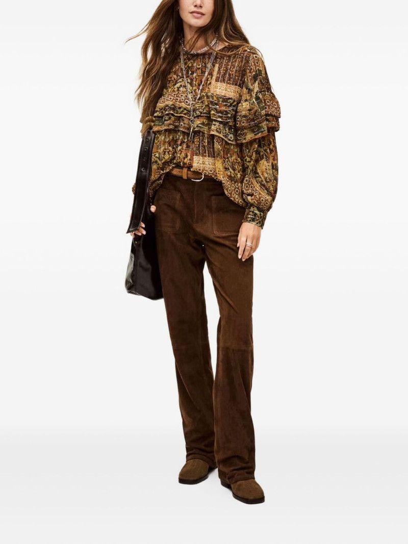 ba&sh Mossi patch-pocket trousers outlook