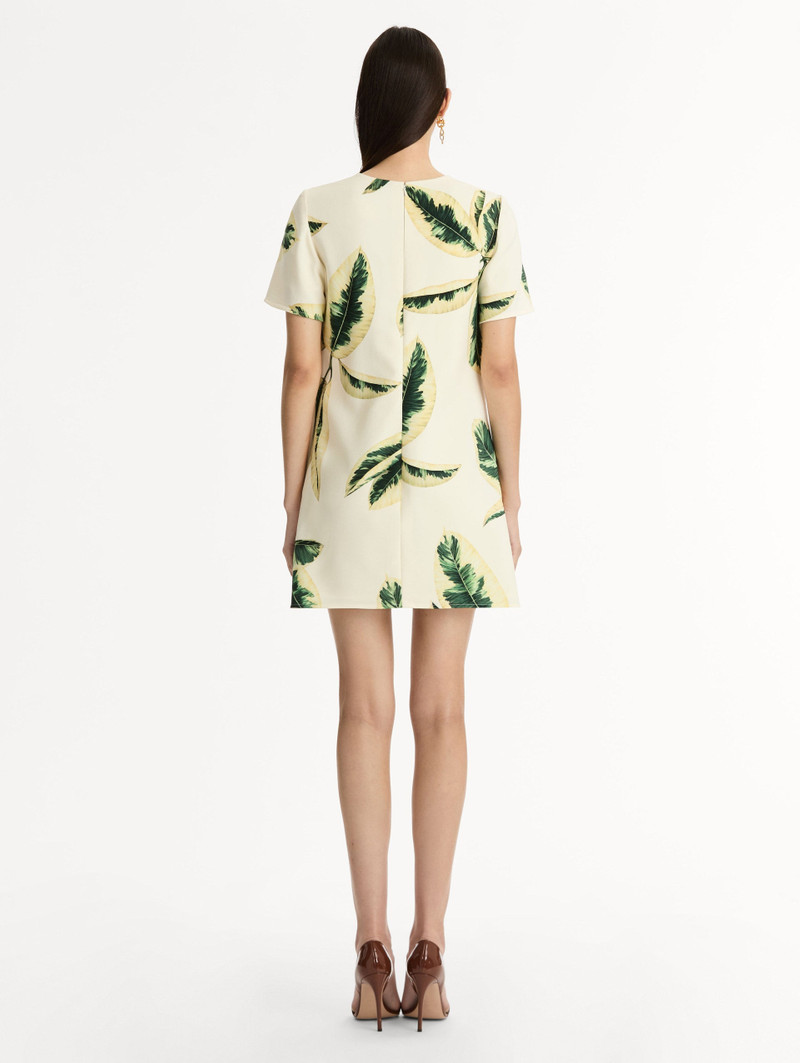 FICUS LEAVES SHIFT DRESS 3
