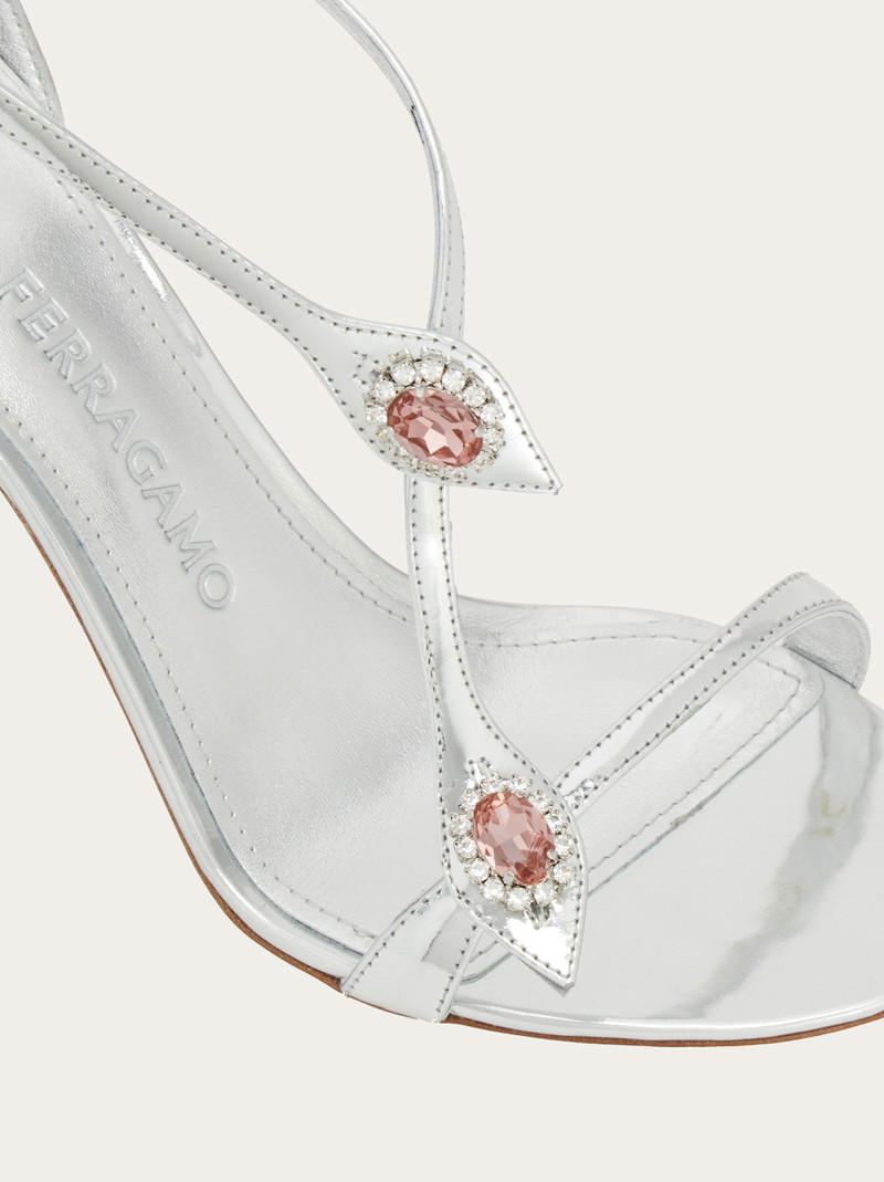 Crystal embellished sandal 6