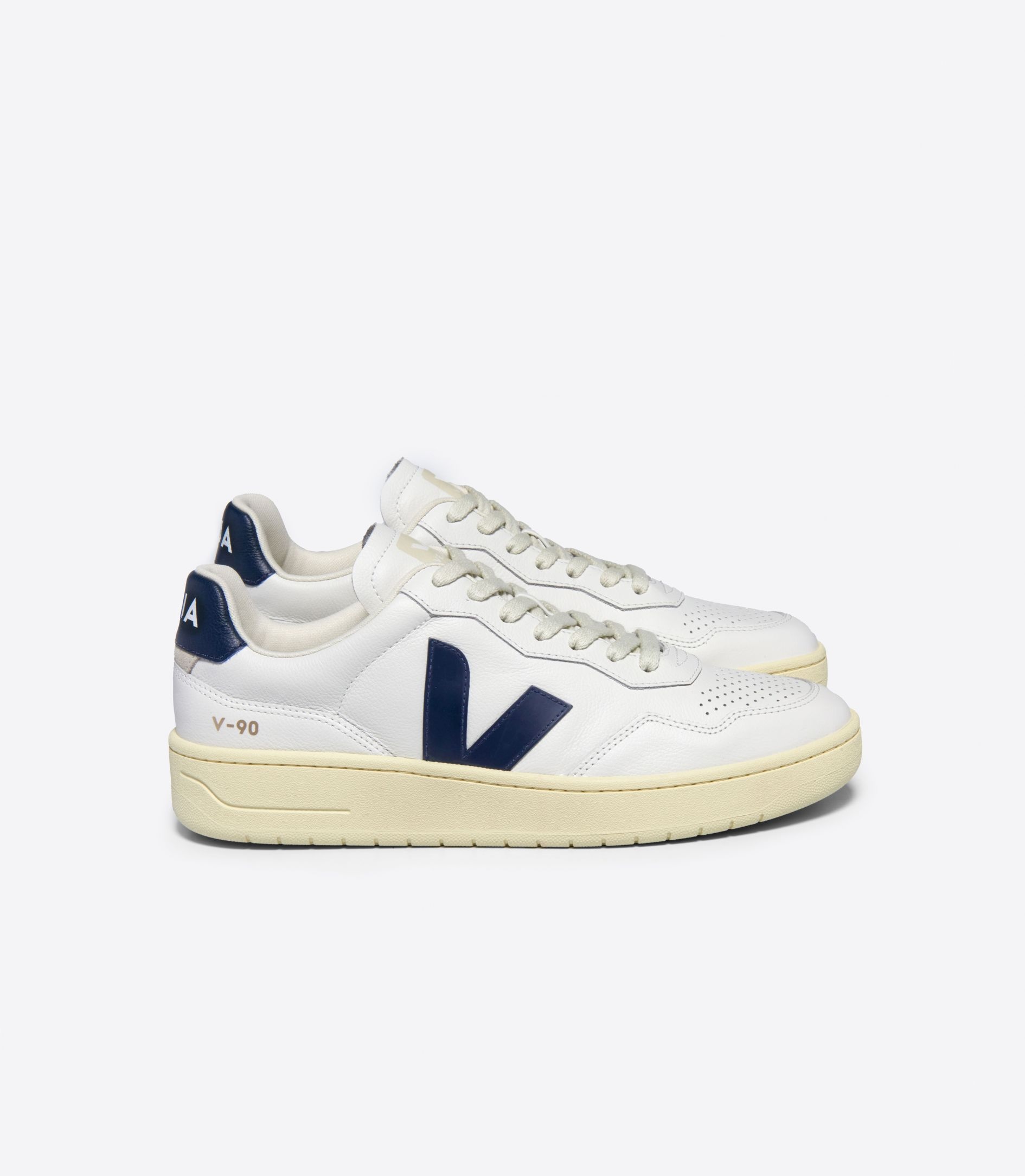 V-90 LEATHER WHITE NAUTICO - 1