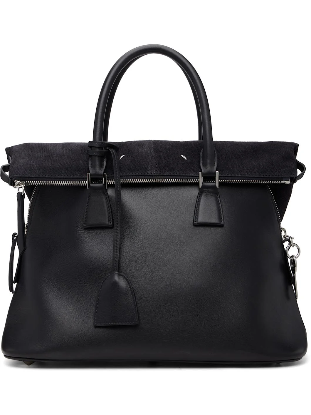 Black 5AC Soft Medium Tote - 1