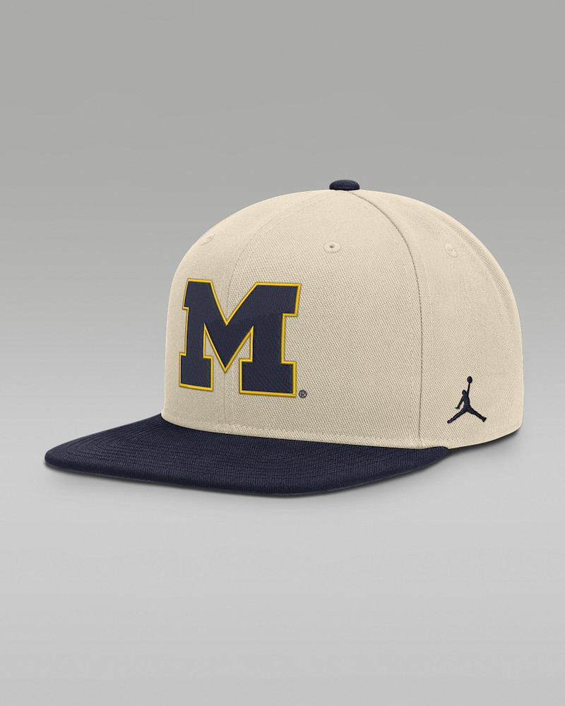 Michigan Campus Prep Men's Jordan Brand Dri-FIT College Adjustable Hat 1