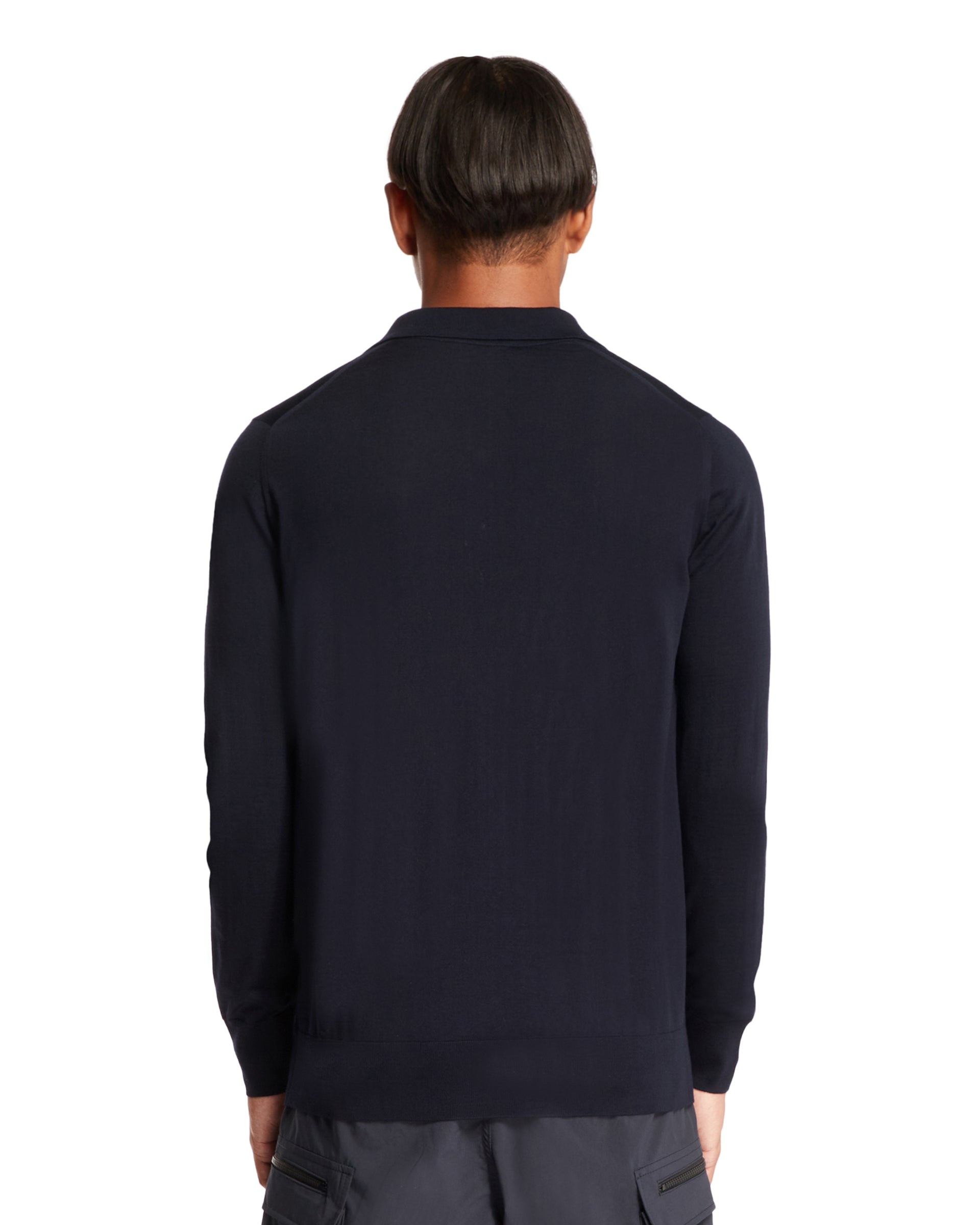 Blue Polo Neck Sweater - 3