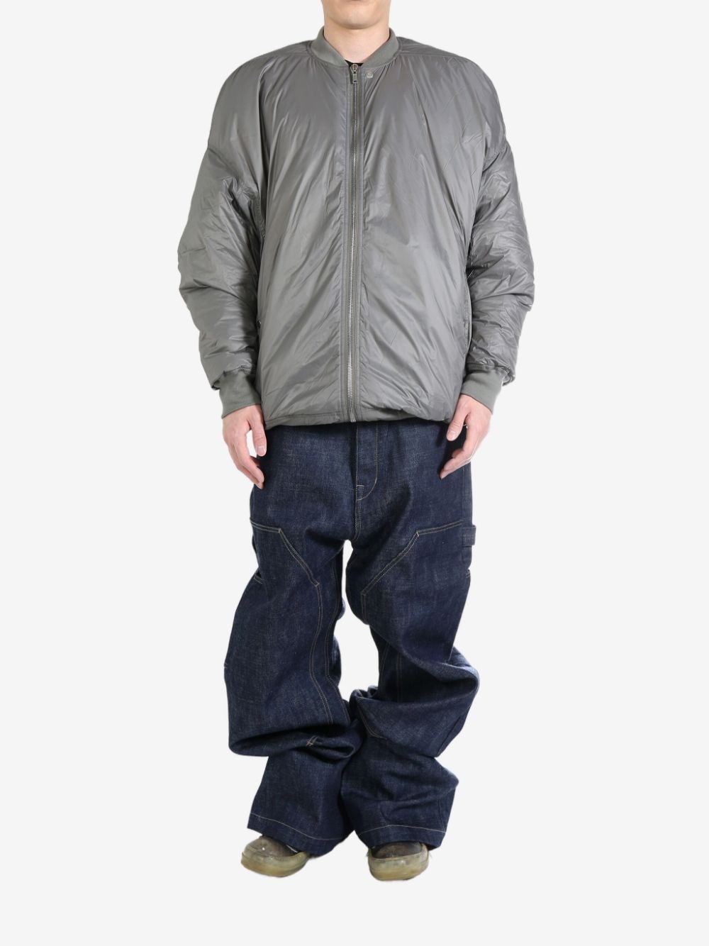padded bomber jacket - 1
