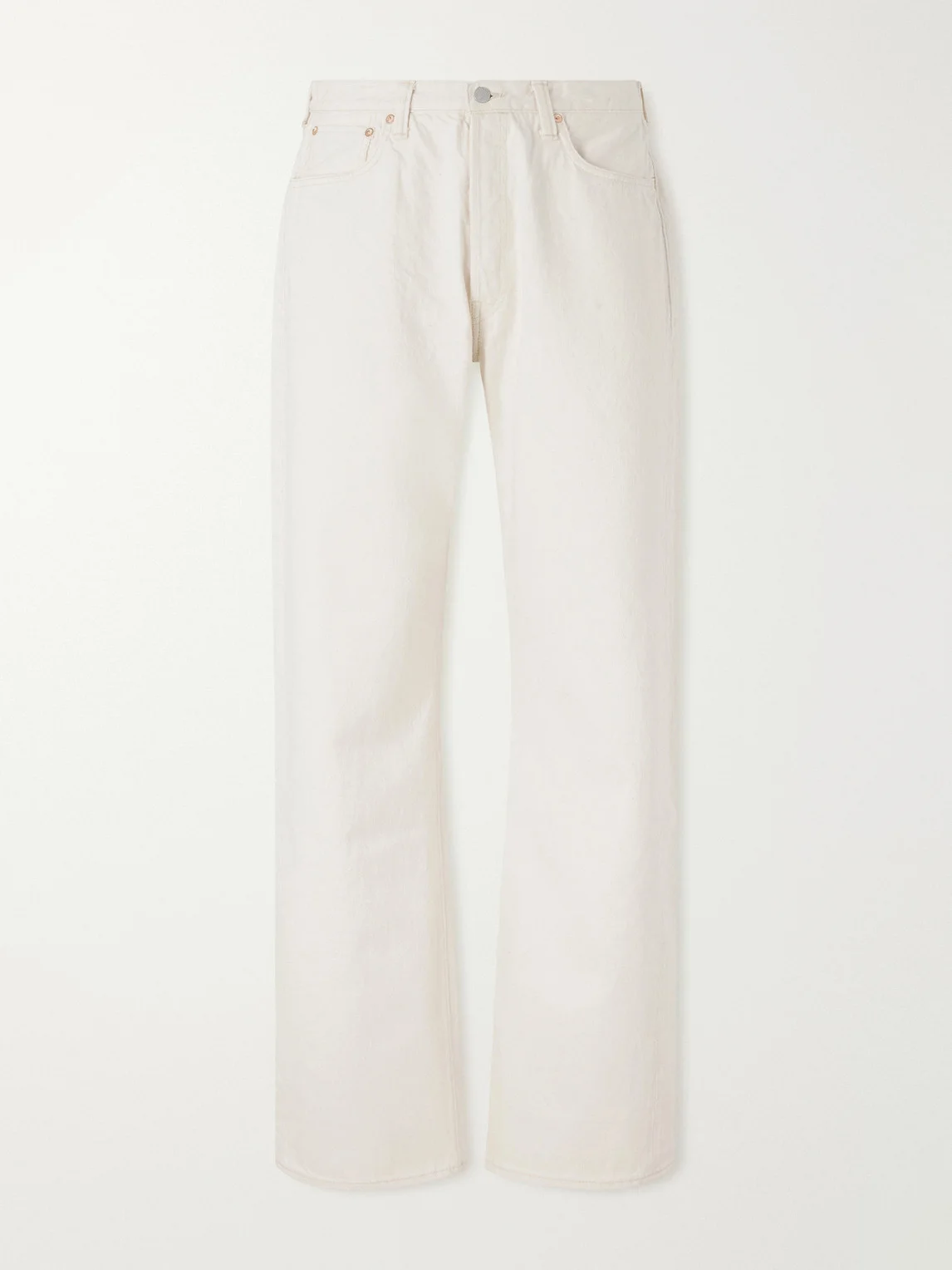 0105EC Straight-Leg Selvedge Jeans - 1
