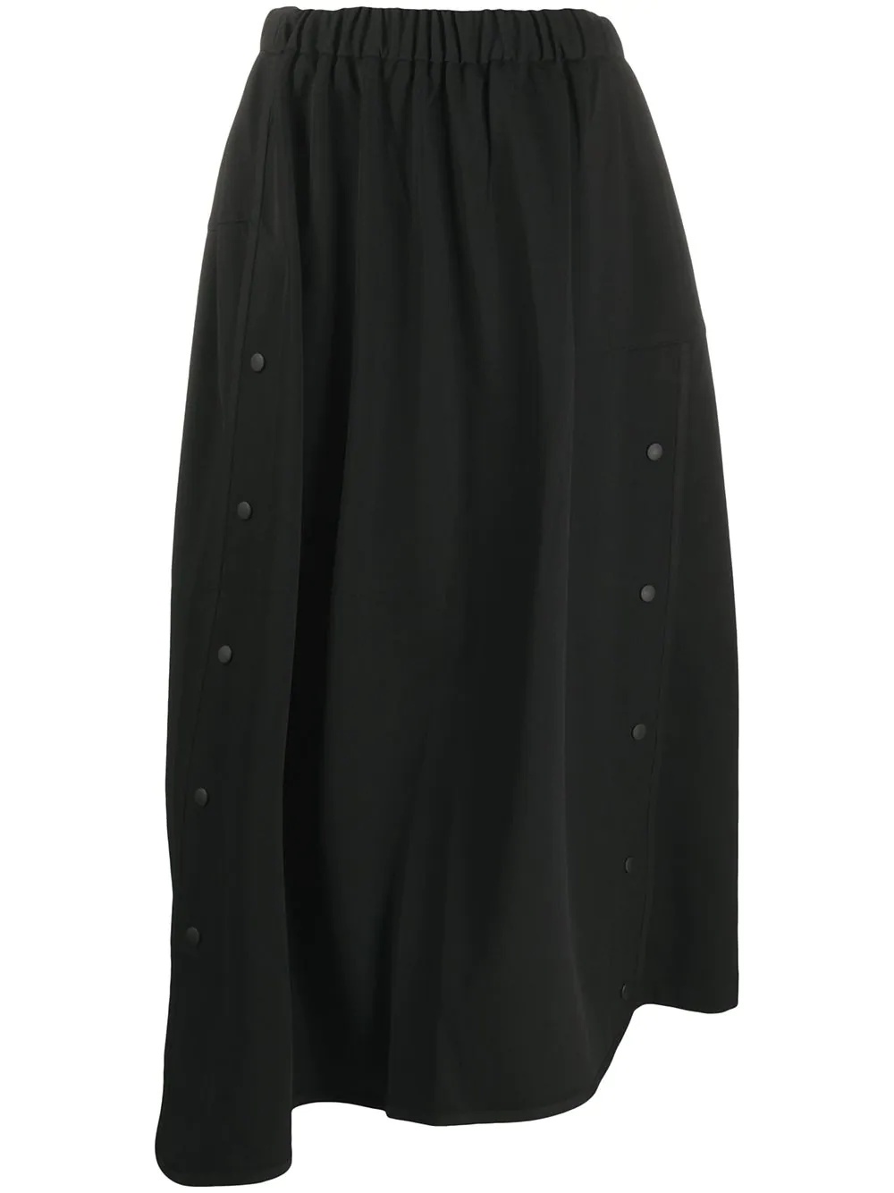 button front A-line skirt - 1