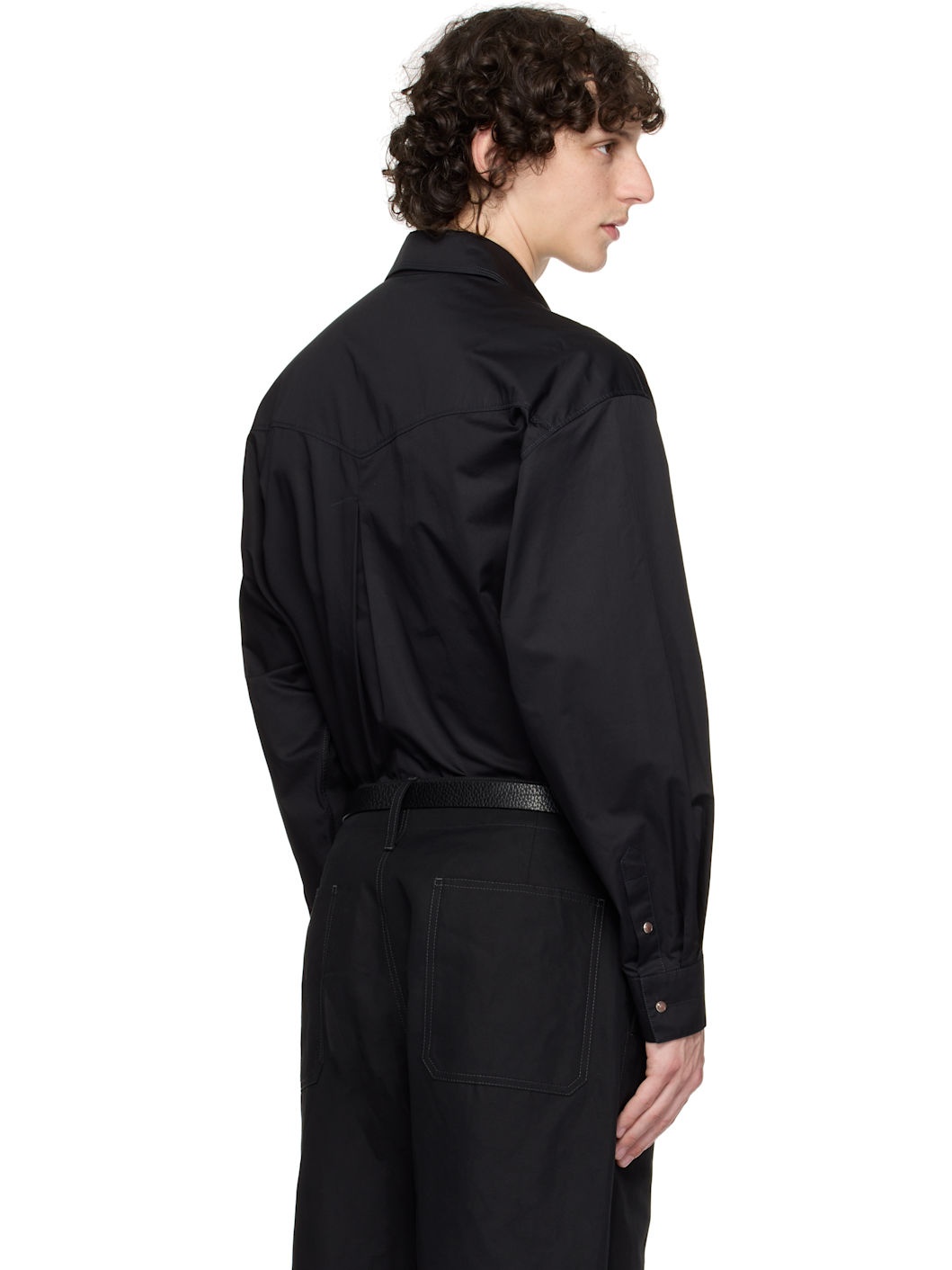Black Western Shirt - 3