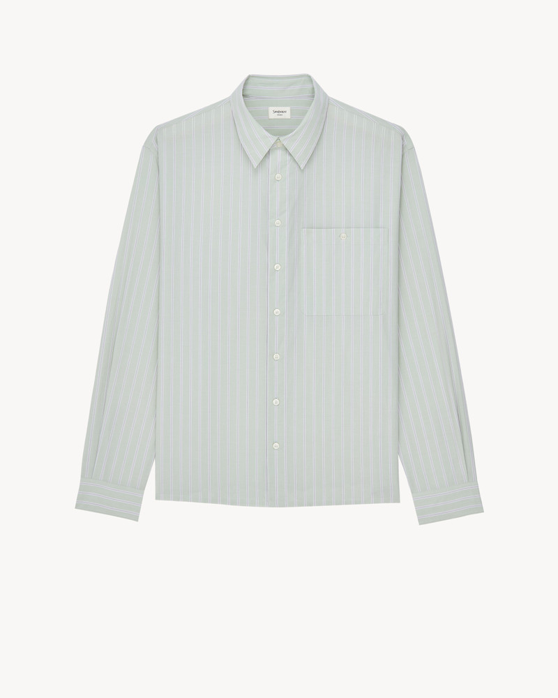 SHIRT IN STRIPED COTTON 1